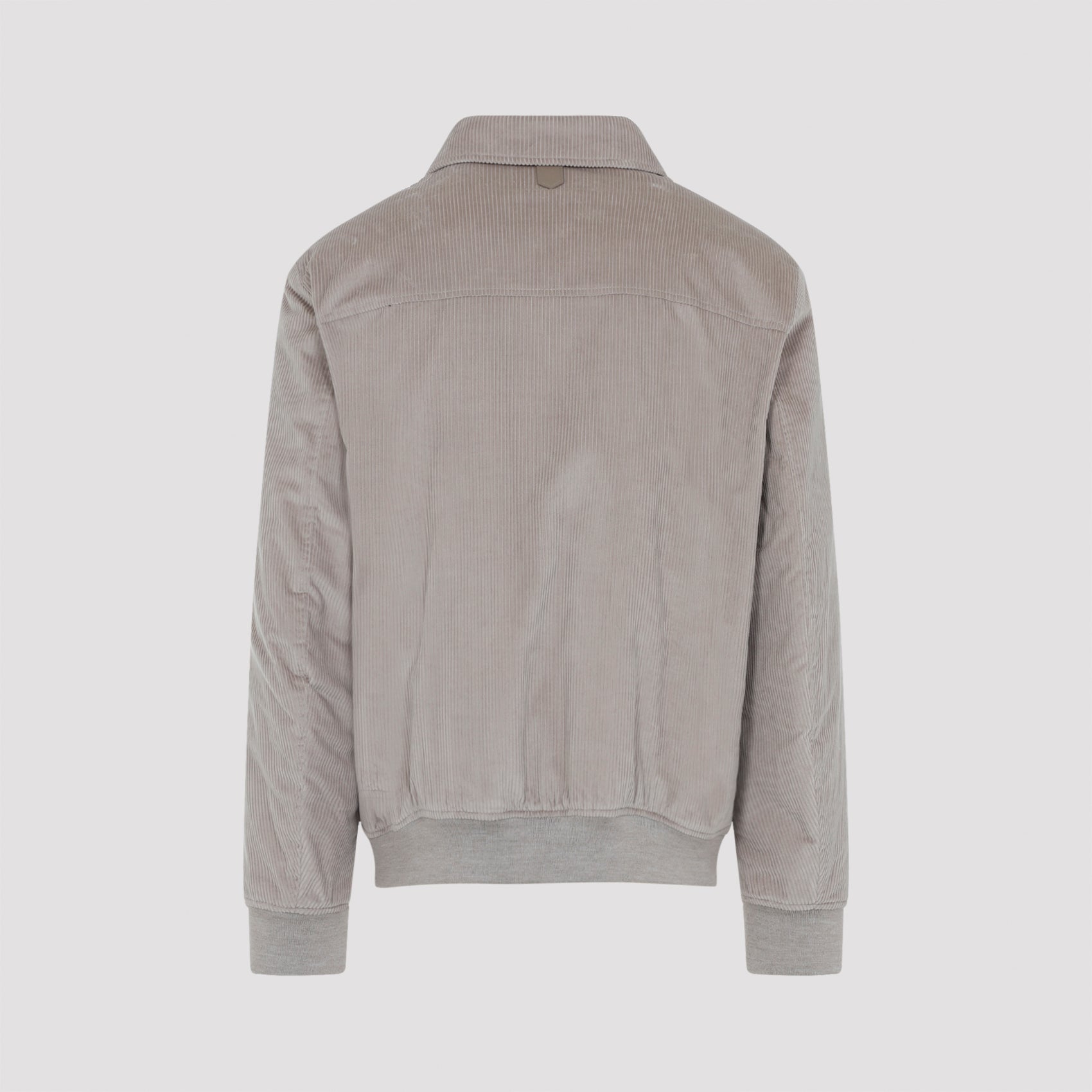 CANALI Velvet Bomber Jacket for Men