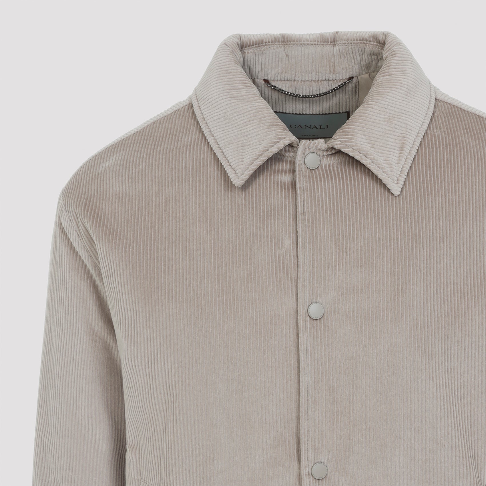 CANALI Velvet Bomber Jacket for Men