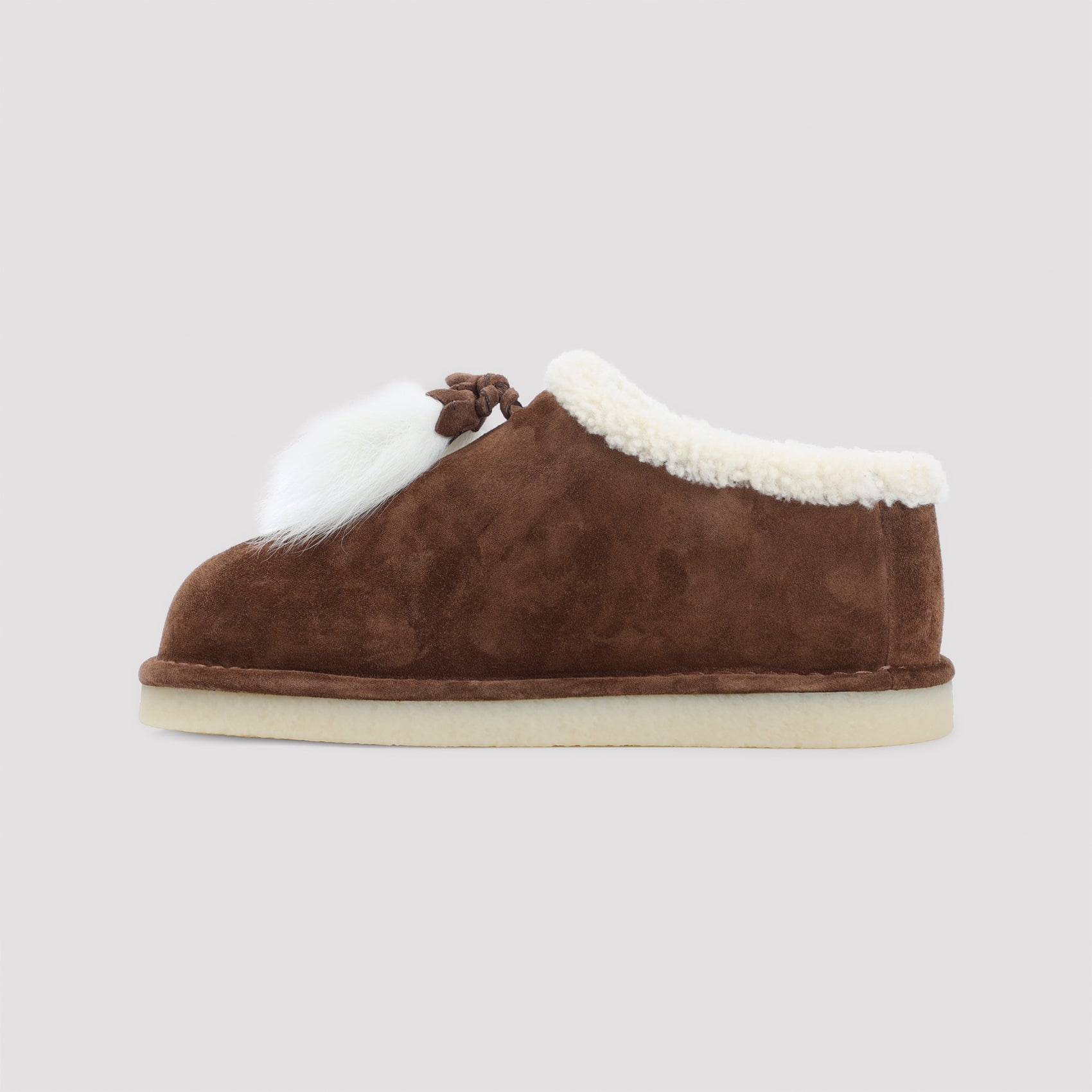 MIU MIU Elegant Leather Sabot Sandals for Men