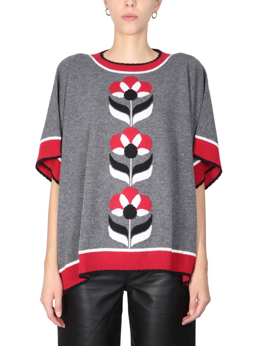 BOUTIQUE MOSCHINO Wool Geometric T-Shirt