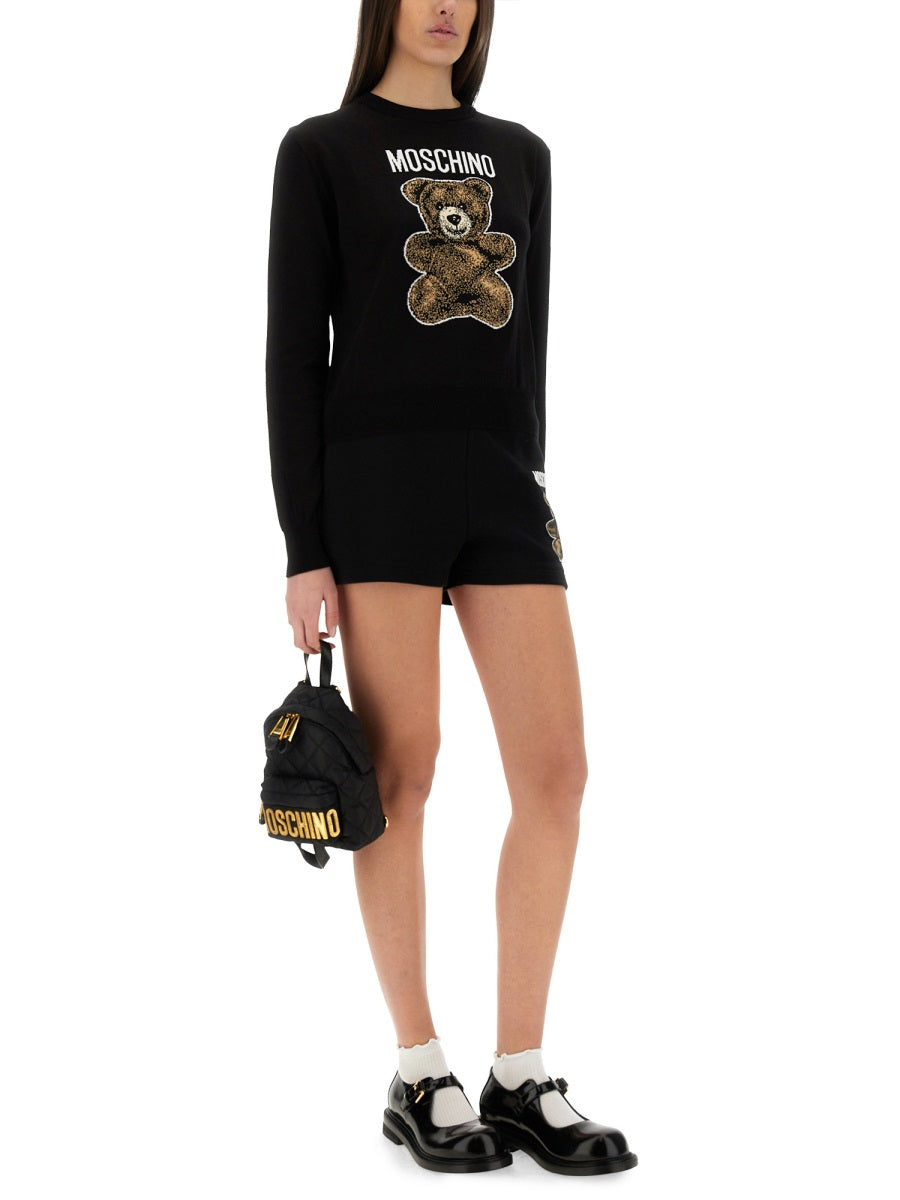 MOSCHINO COUTURE Teddy Bear Sweater Size 40 IT