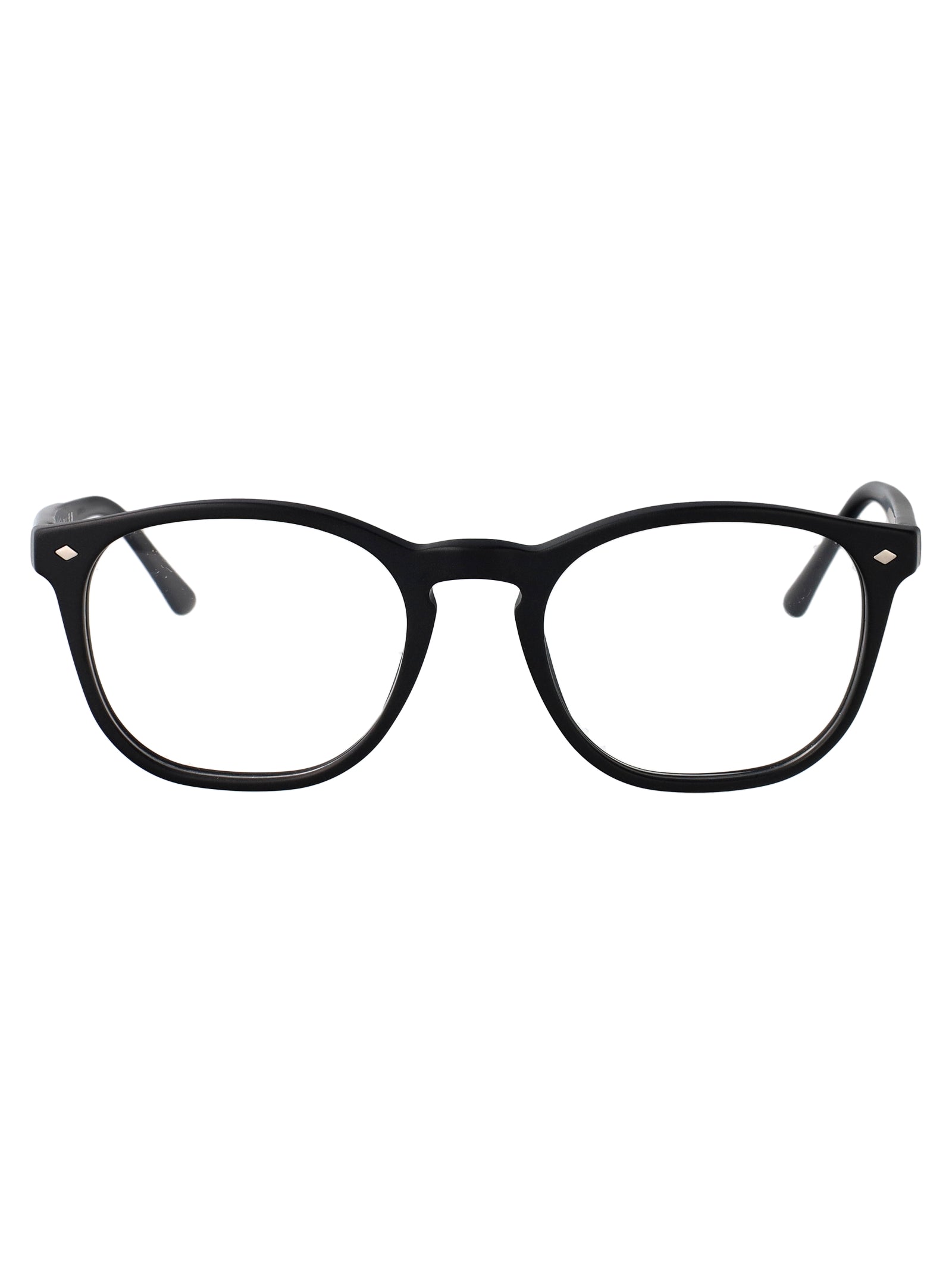 GIORGIO ARMANI Matte Acetate Optical Glasses for Men