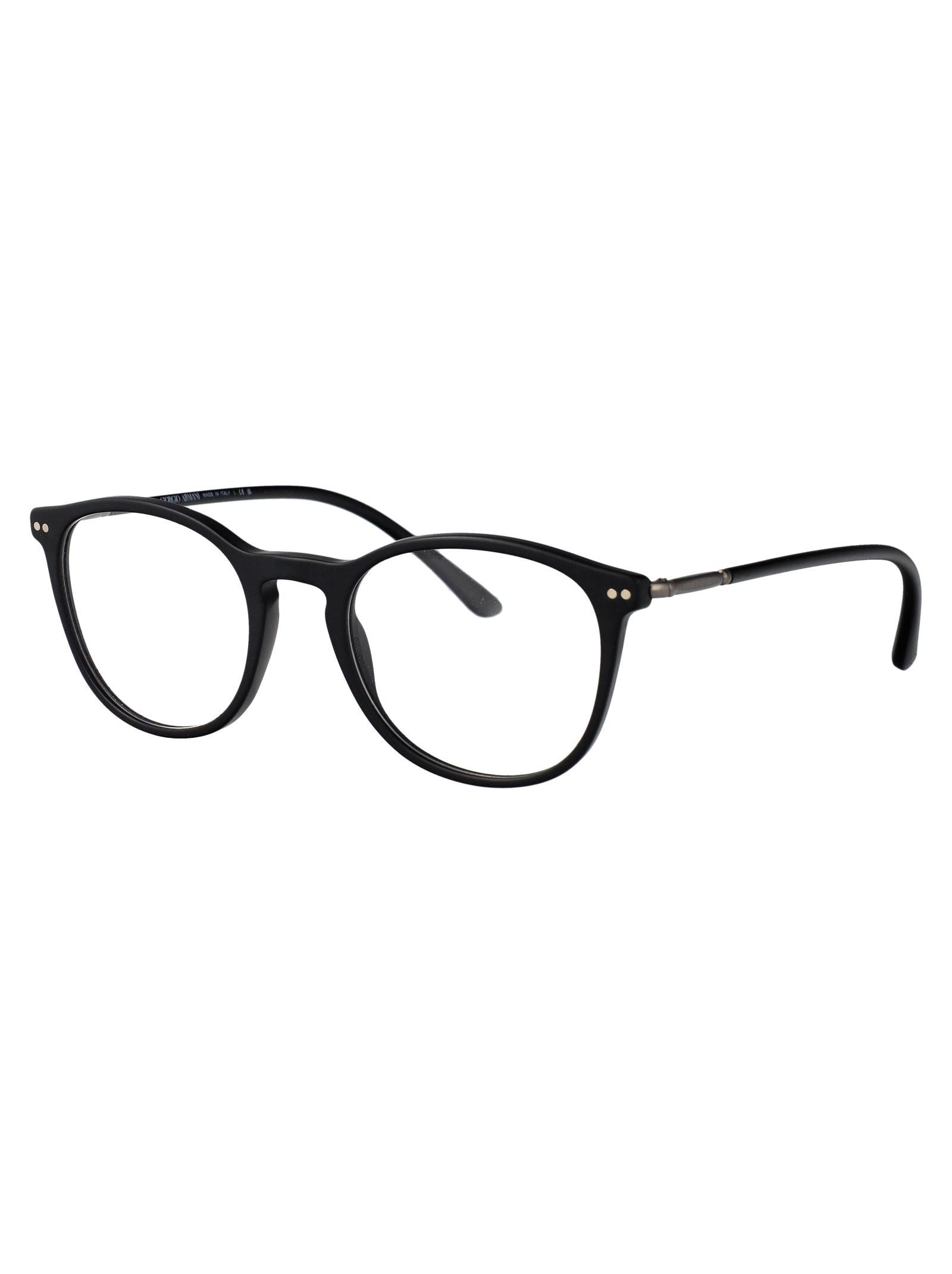 GIORGIO ARMANI Matte Acetate Men's Optical Glasses
