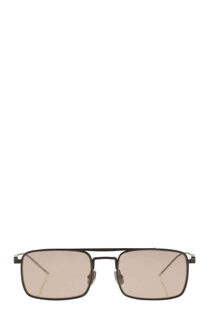 BRUNELLO CUCINELLI Retro Titanium Eyewear - Geometric 53MM Frame