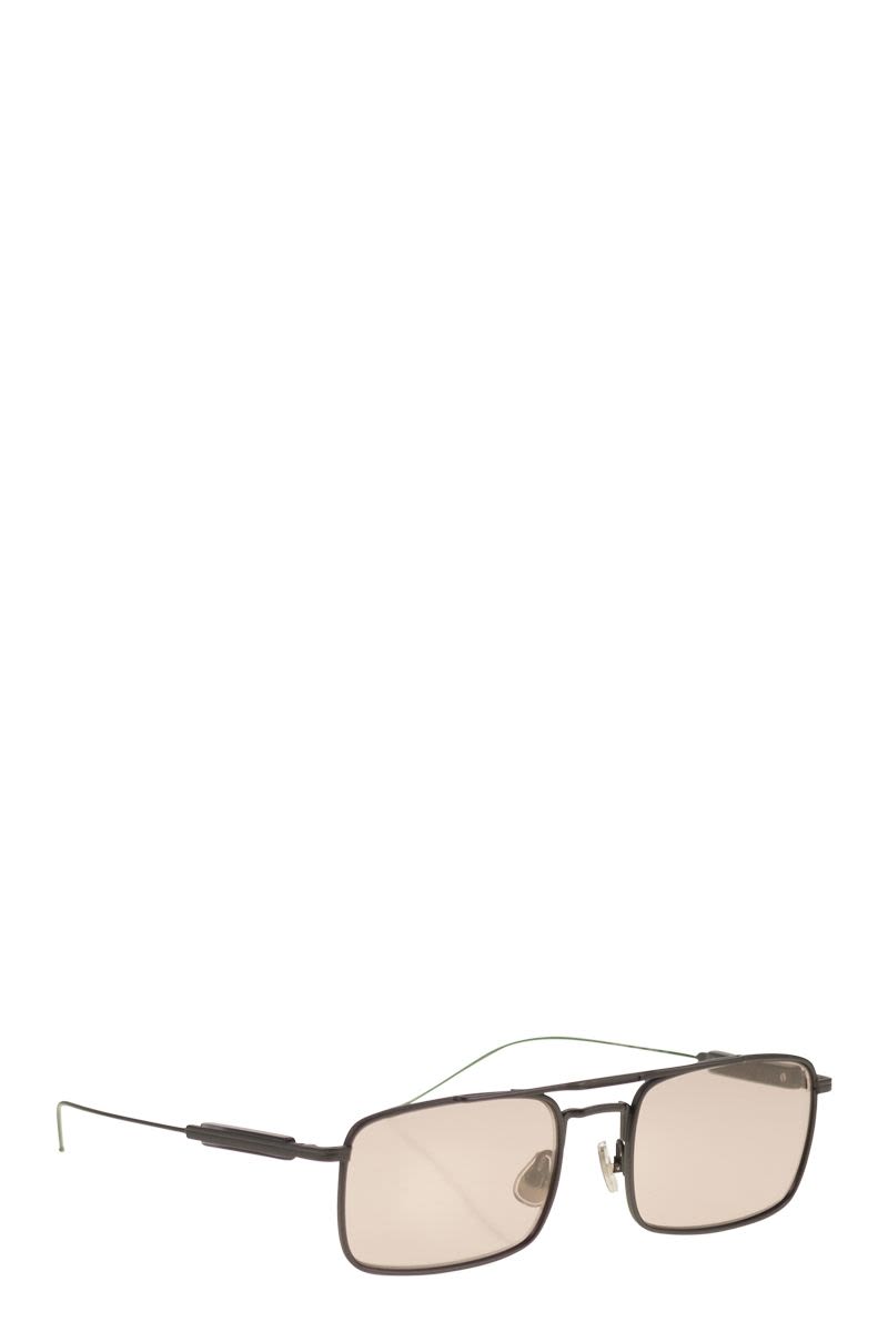 BRUNELLO CUCINELLI Retro Titanium Eyewear - Geometric 53MM Frame