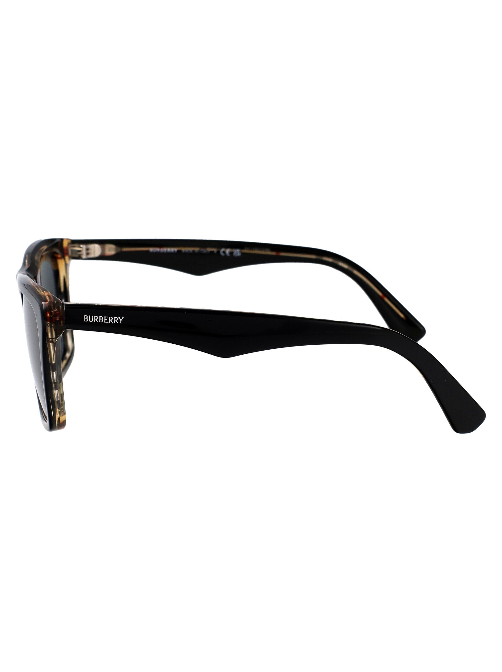 BURBERRY Check Acetate Sunglasses for Men