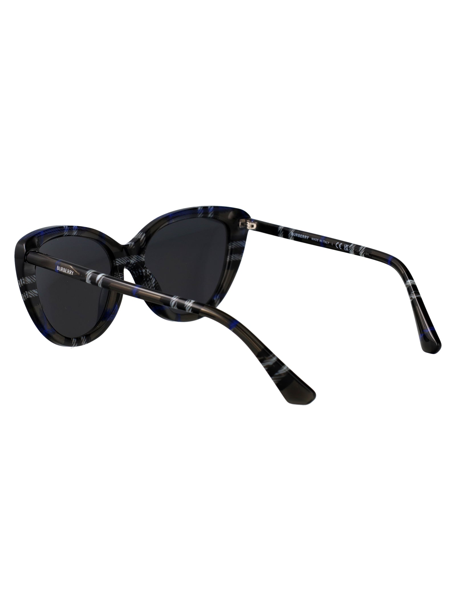BURBERRY Lichen Check Acetate Sunglasses