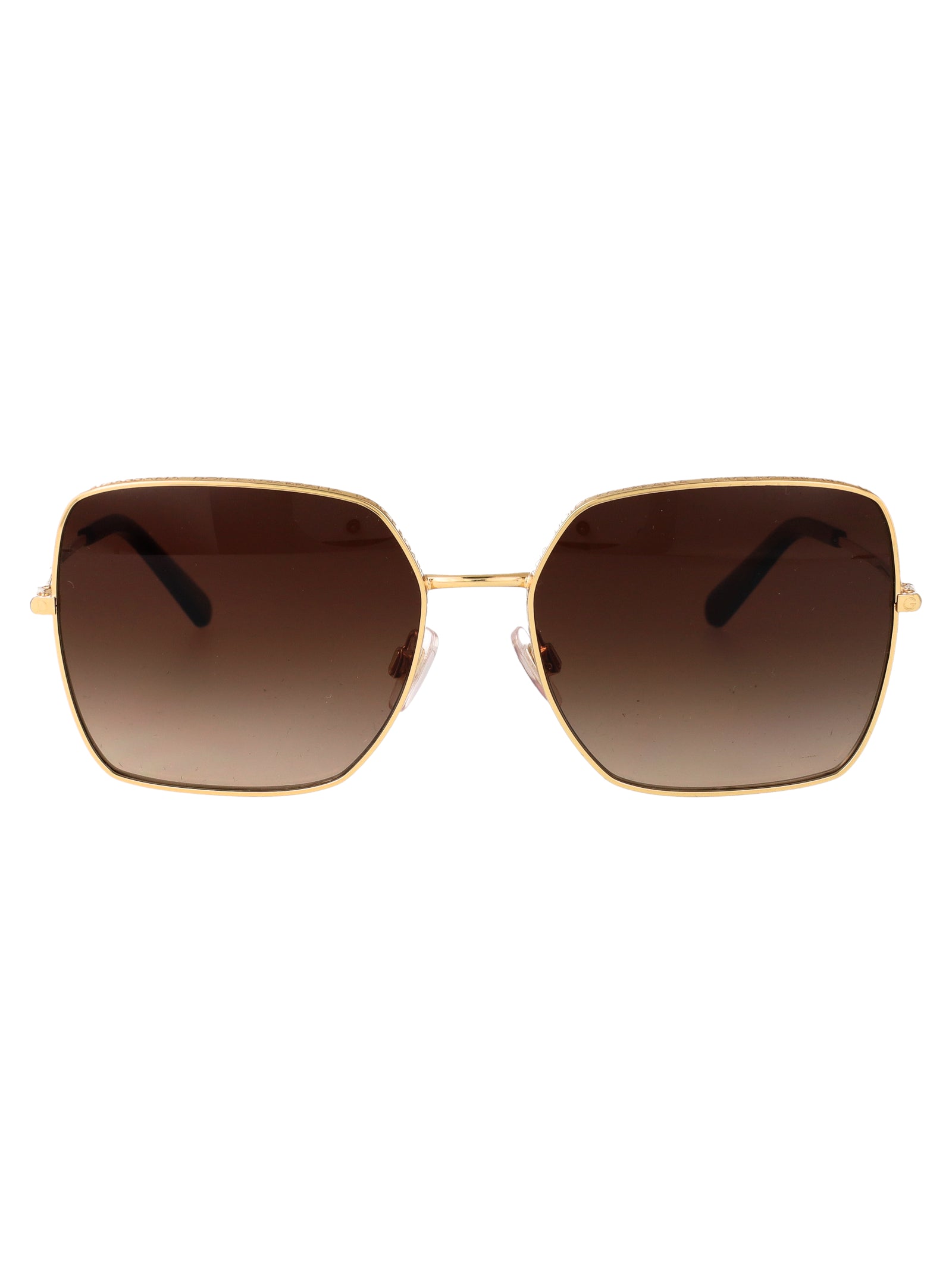 DOLCE & GABBANA Chic Metal Sunglasses for Women