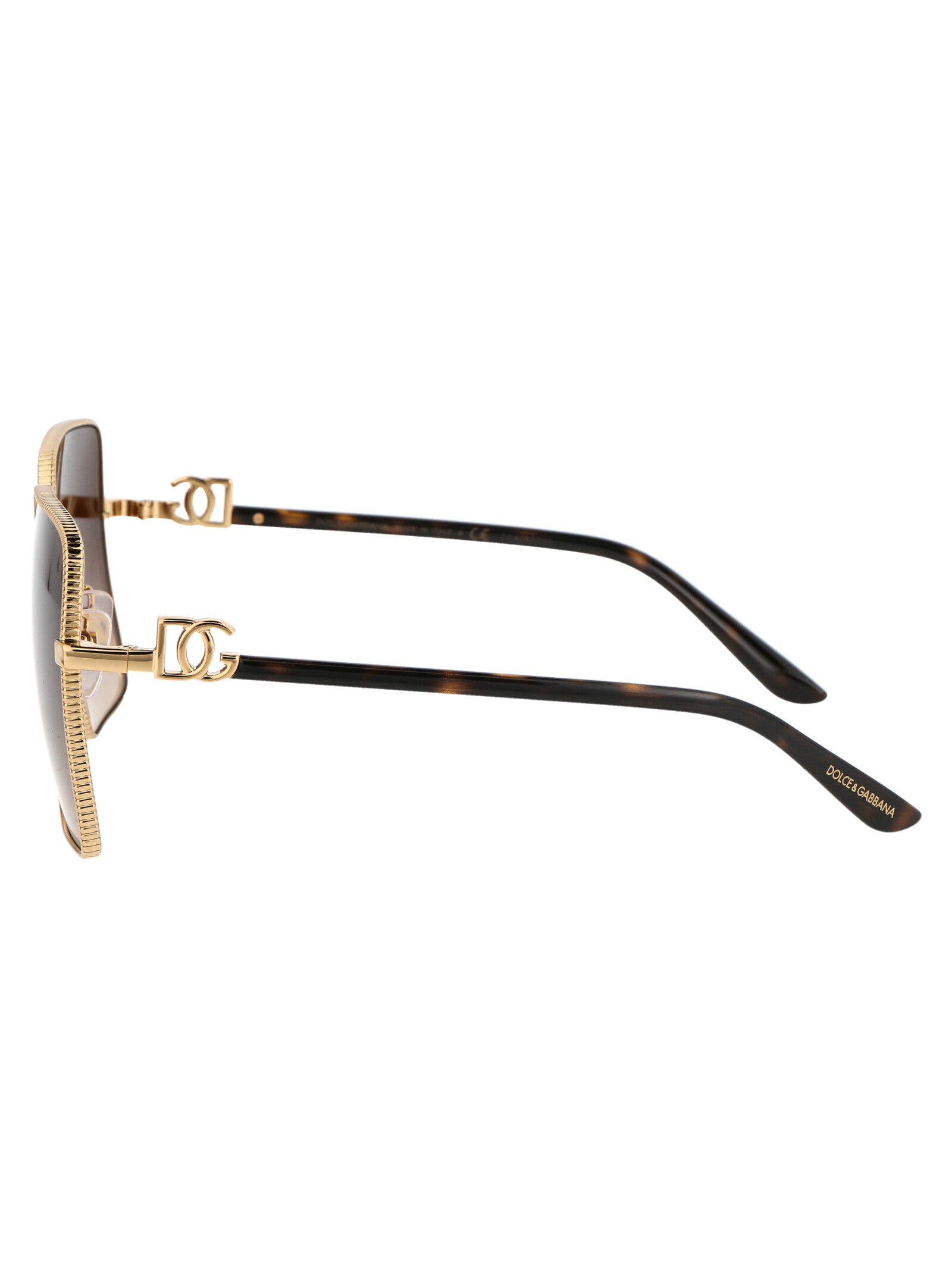 DOLCE & GABBANA Chic Metal Sunglasses for Women