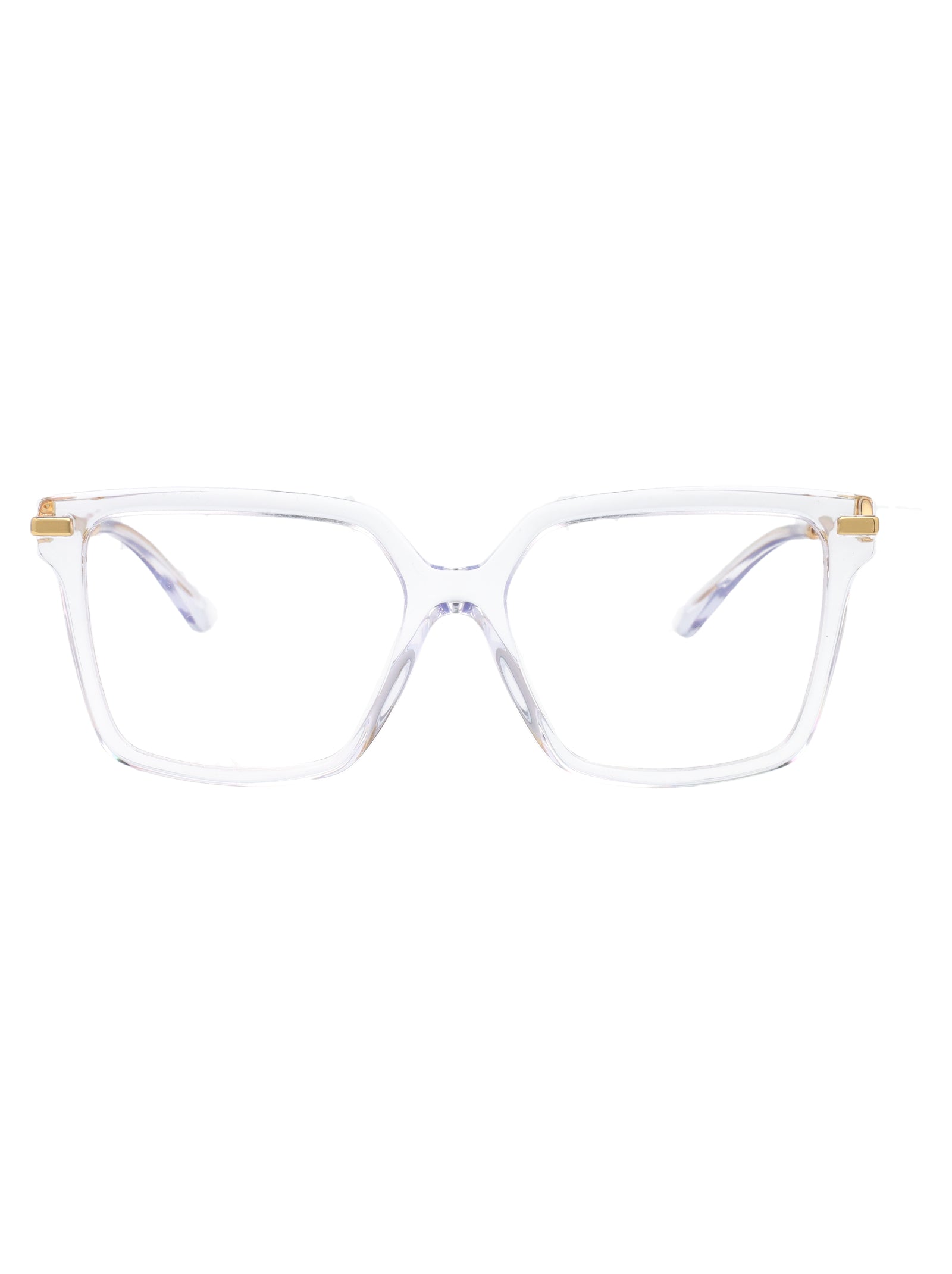 DOLCE & GABBANA Transparent Acetate Optical Glasses for Women