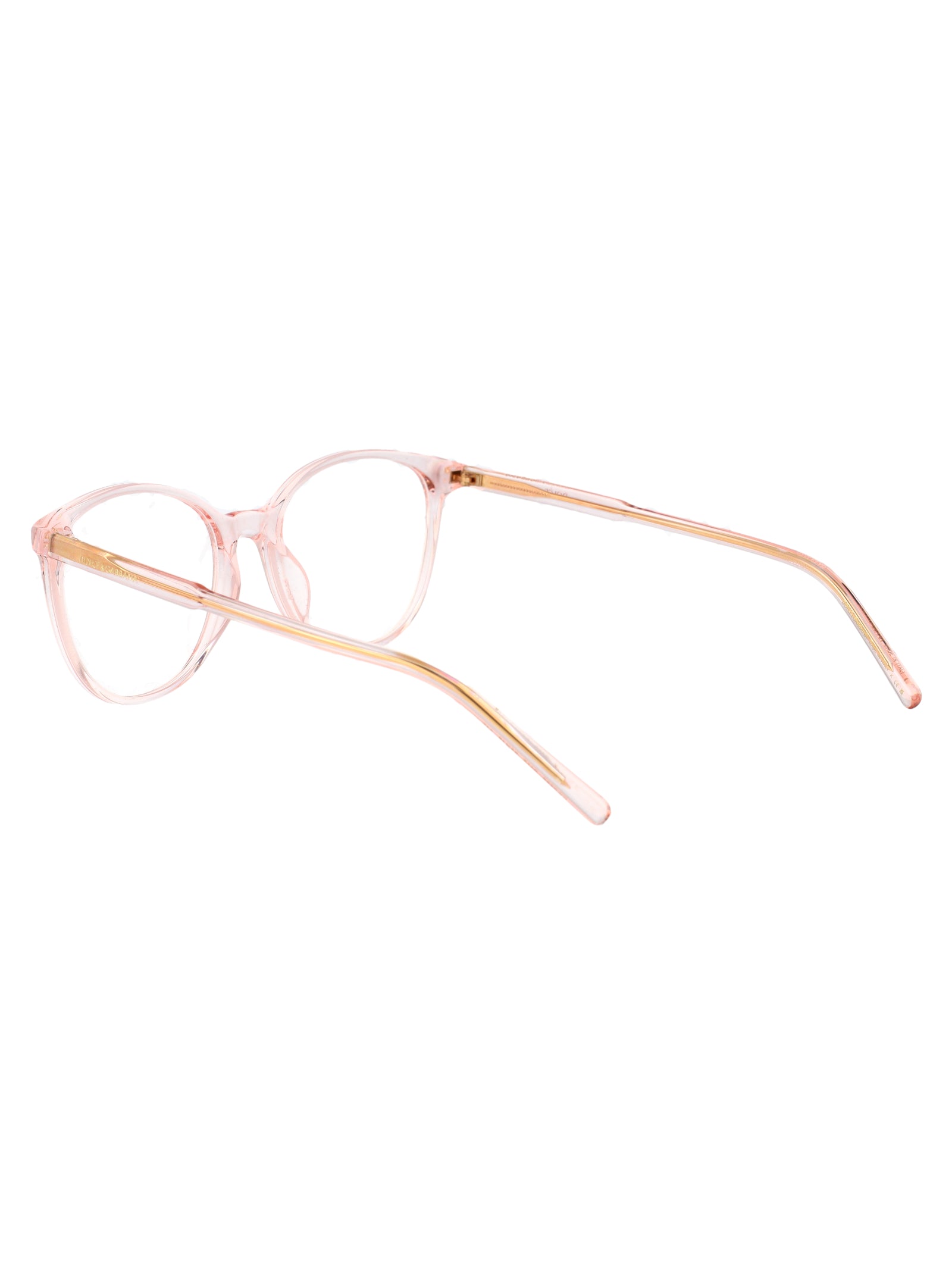 DOLCE & GABBANA Transparent Acetate Optical Glasses for Women