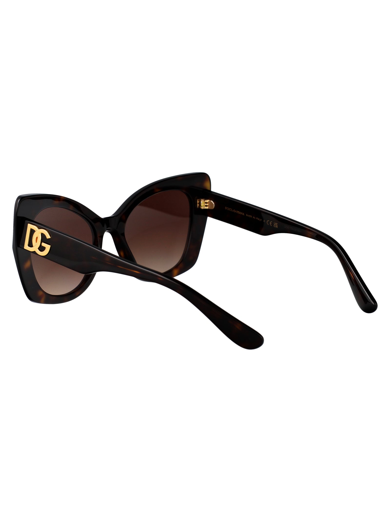 DOLCE & GABBANA Havana Acetate Sunglasses