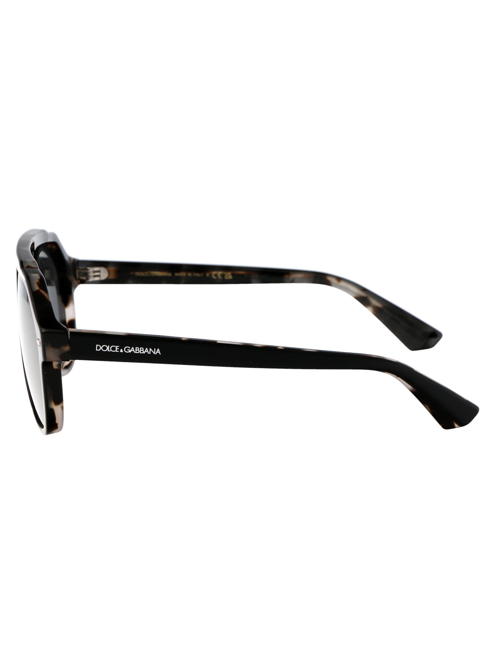 DOLCE & GABBANA Stylish Havana Acetate Sunglasses for Men