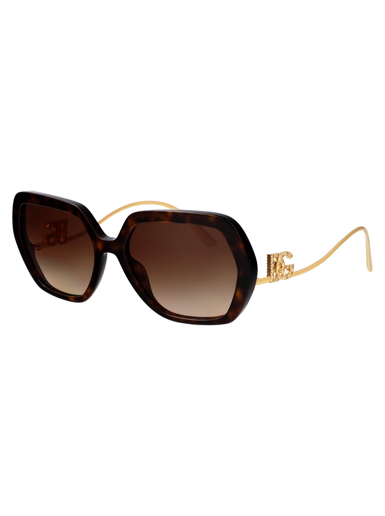 DOLCE & GABBANA Chic Havana Acetate Sunglasses - Women’s Fashion Accessory