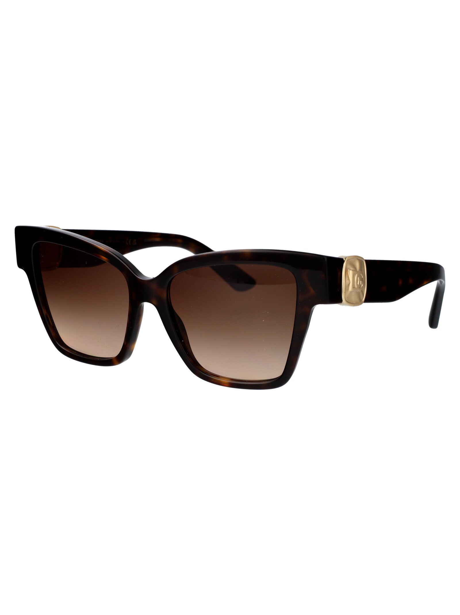 DOLCE & GABBANA Chic Havana Acetate Sunglasses for Women