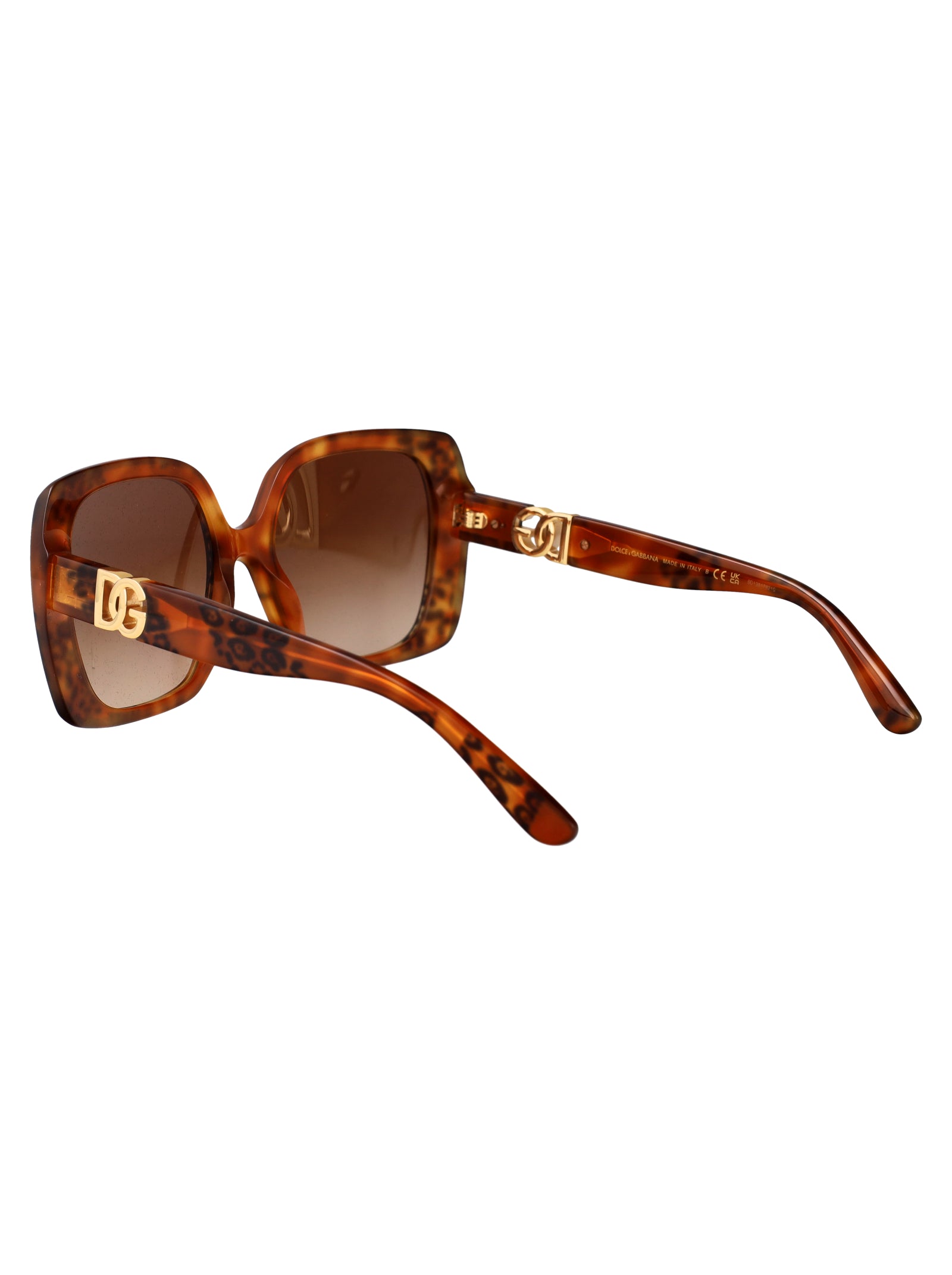 DOLCE & GABBANA Havana Leo Acetate Sunglasses for Women