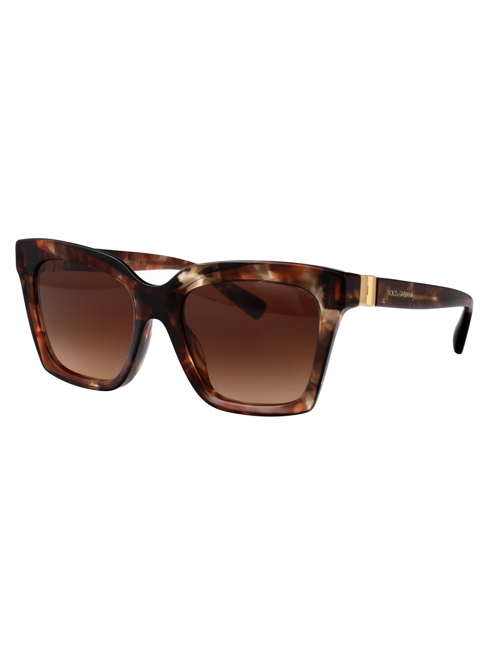 DOLCE & GABBANA Chic Havana Acetate Sunglasses - Women's Accessory