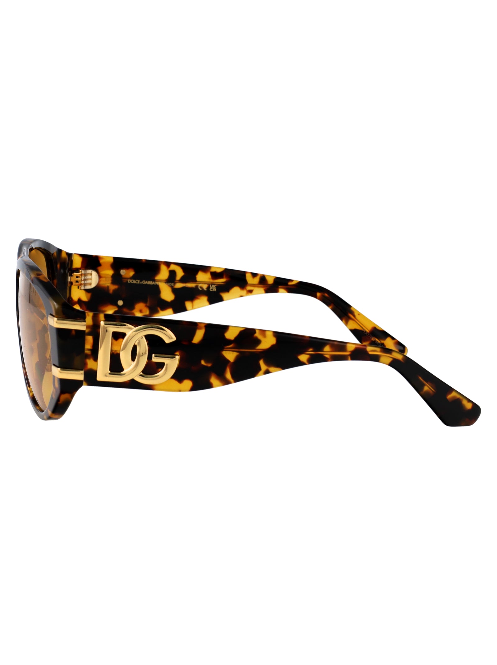 DOLCE & GABBANA Acetate Havana Sunglasses for Women