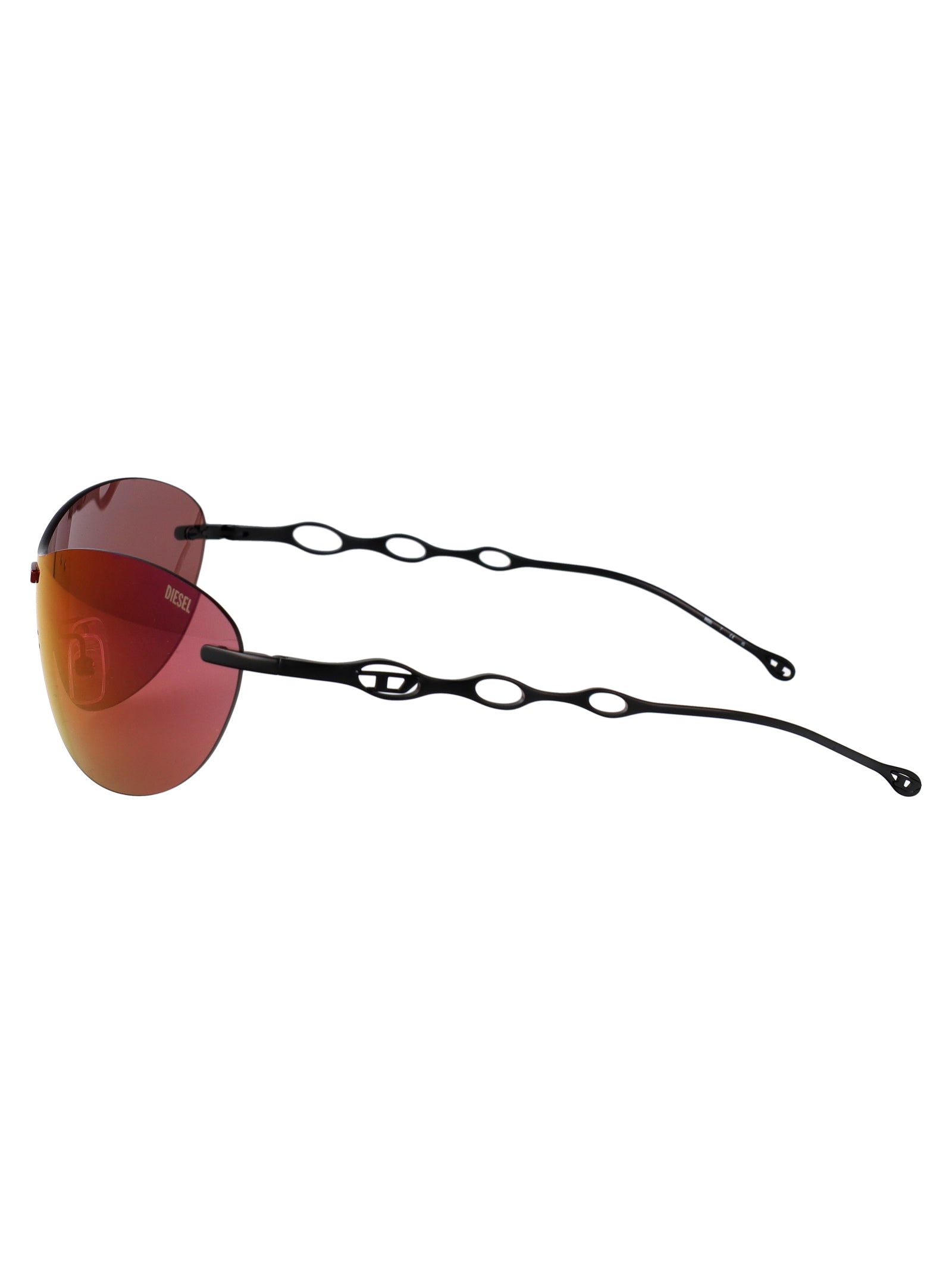 DIESEL Unisex Metal Sunglasses - Trendsetting Accessory for SS25