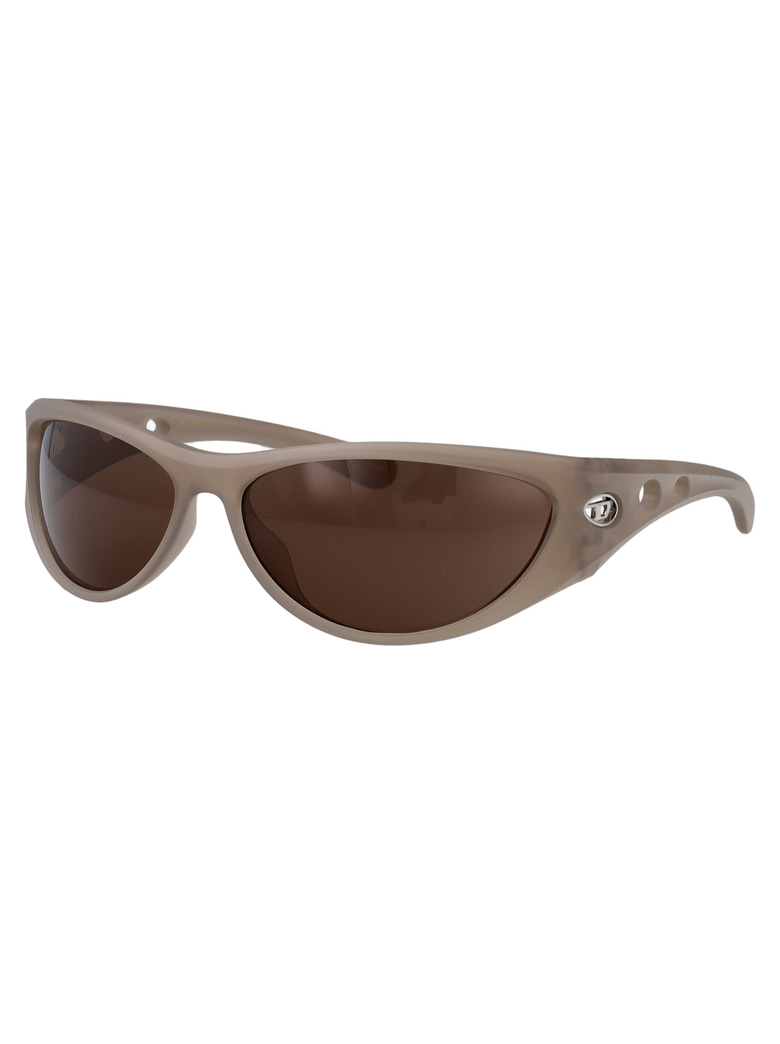 DIESEL Translucent Acetate Sunglasses - Unisex