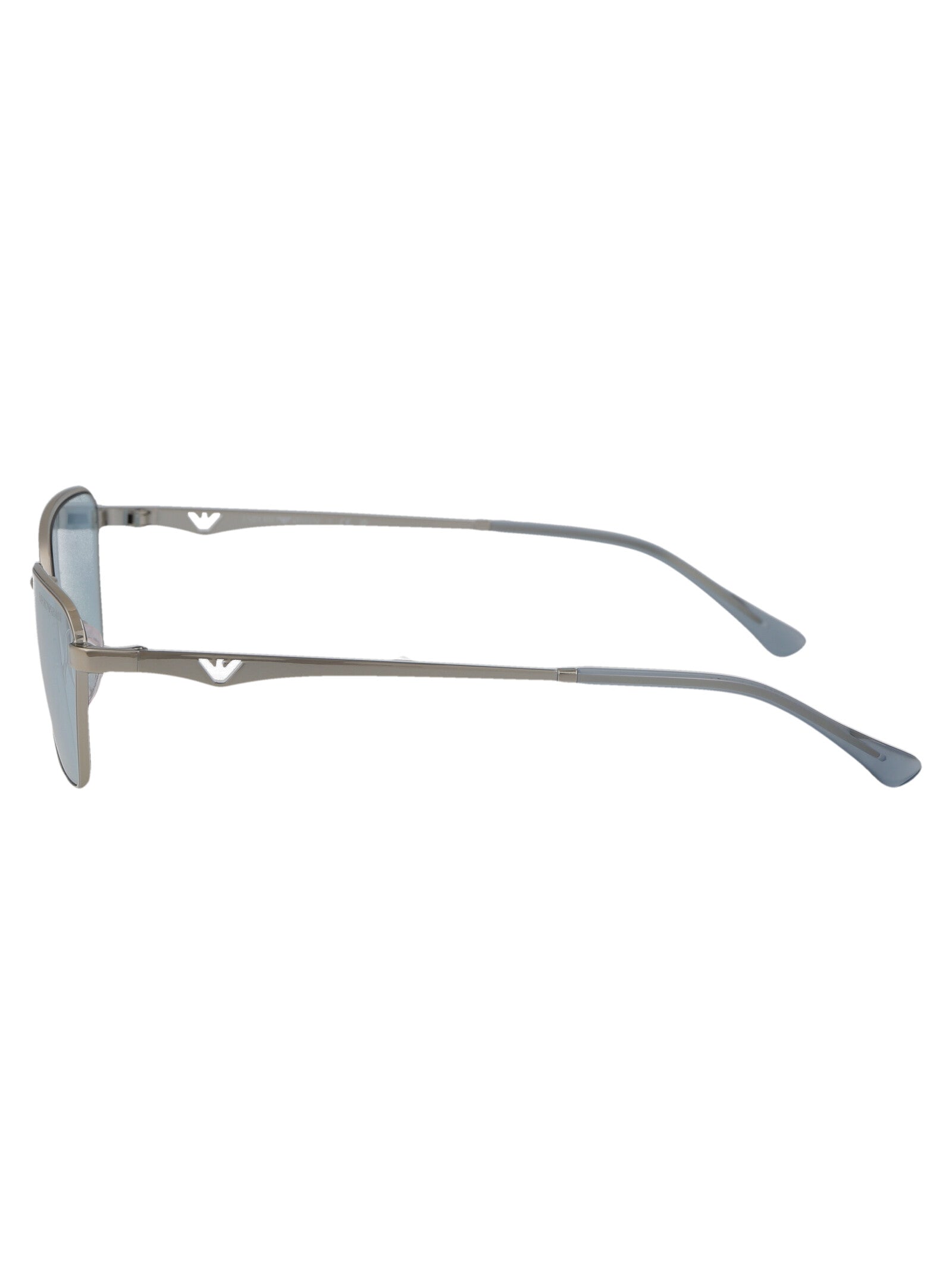 EMPORIO ARMANI Shiny Metal Sunglasses for Women - SS25 Collection