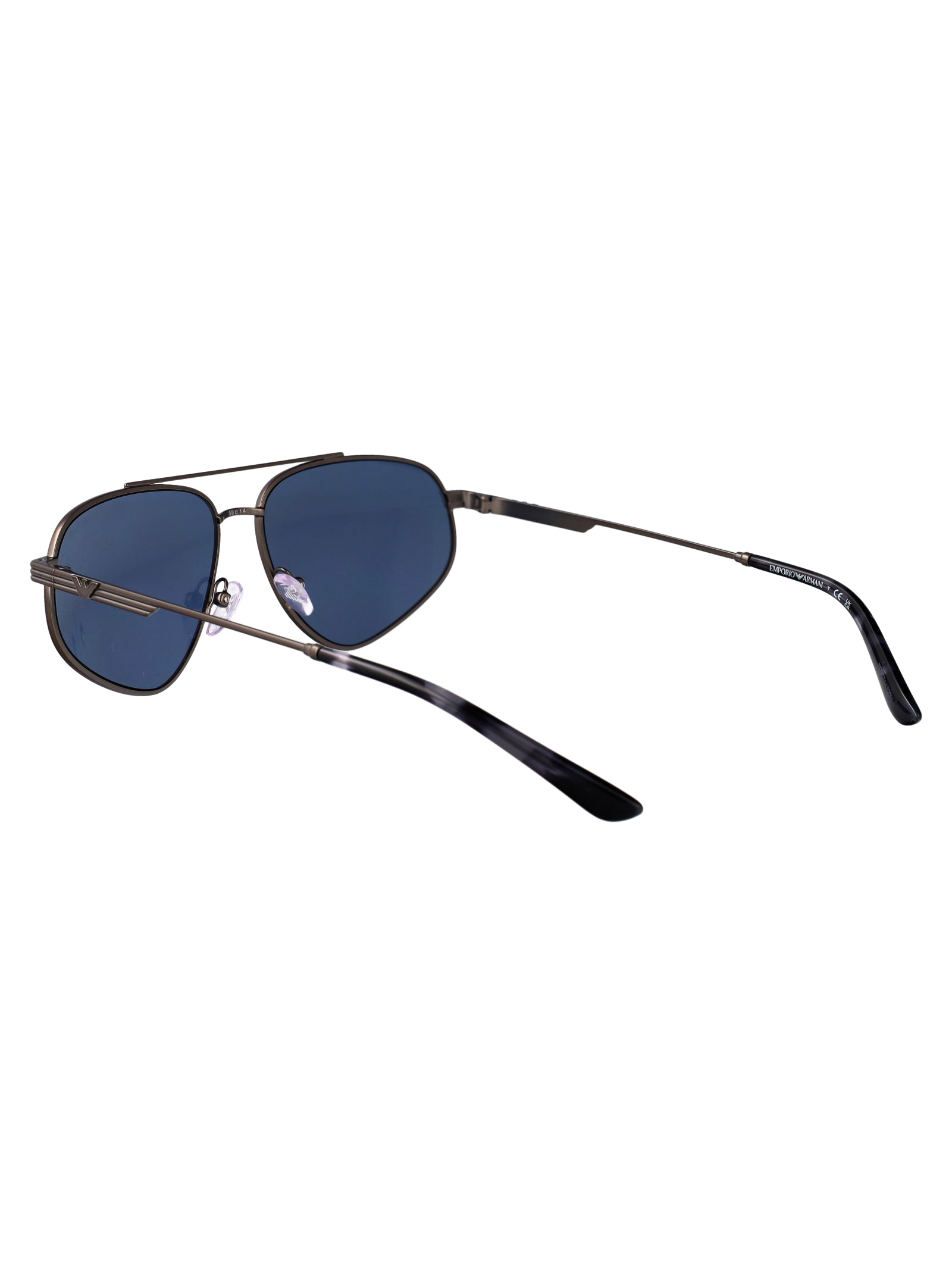 EMPORIO ARMANI Stylish Metal Sunglasses for Men - SS25 Collection