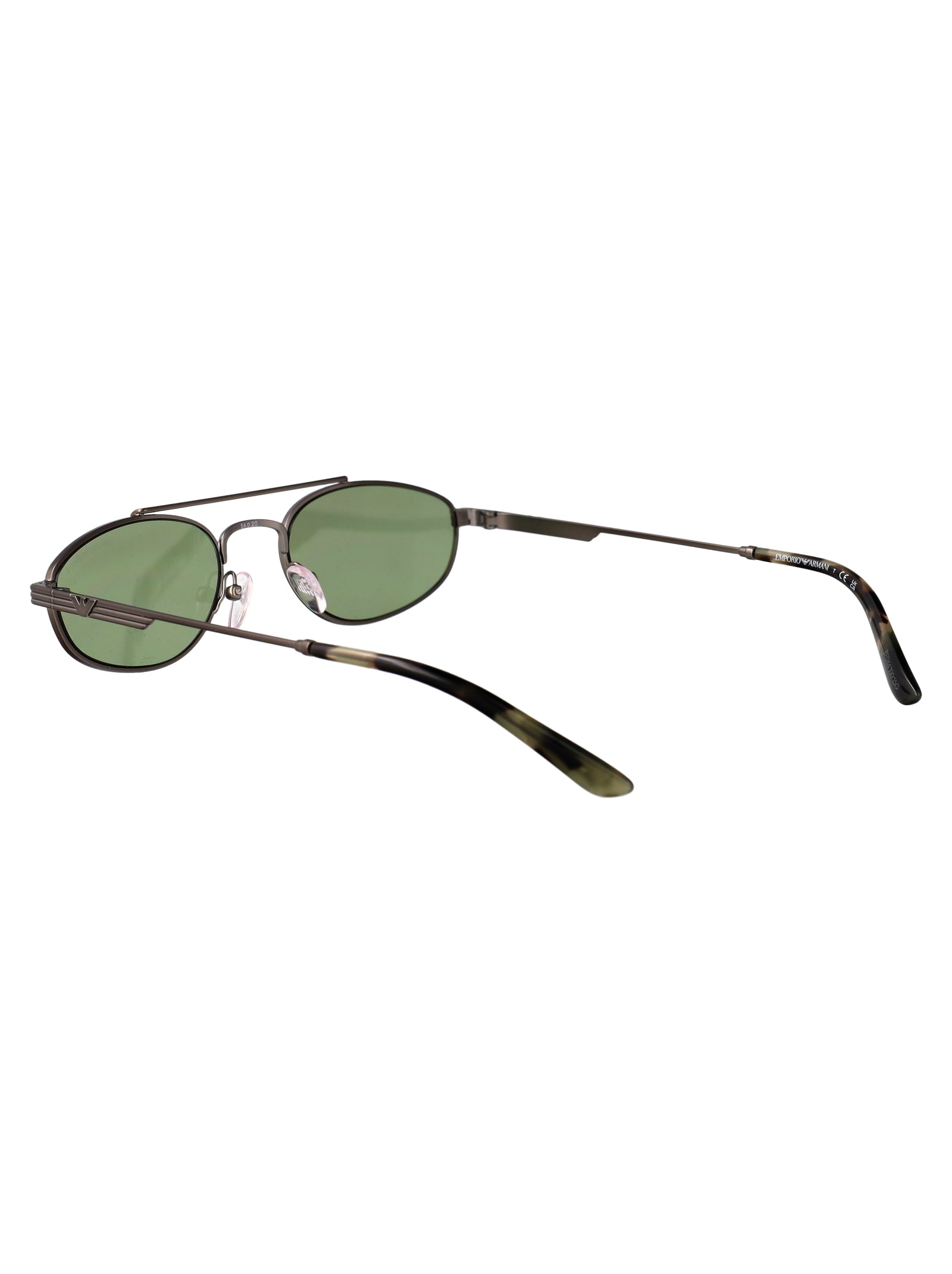 EMPORIO ARMANI Sleek Metal Sunglasses for Men