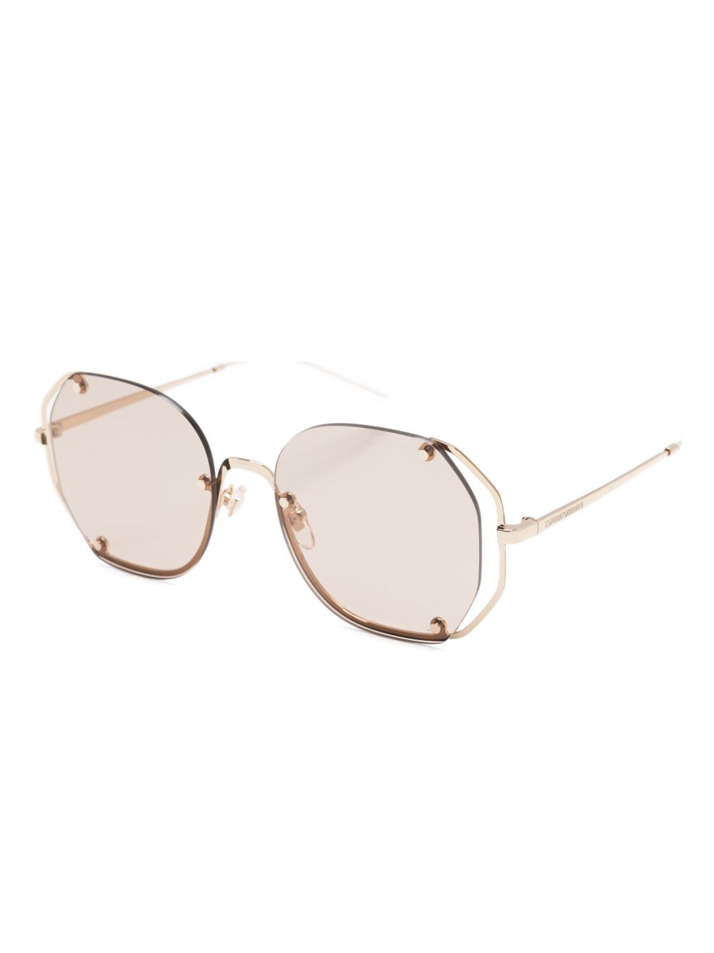 EMPORIO ARMANI Geometric Frame Sunglasses for Women