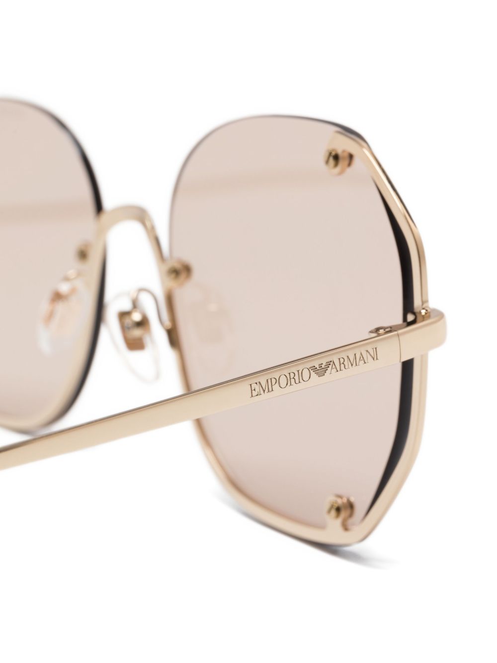 EMPORIO ARMANI Geometric Frame Sunglasses for Women