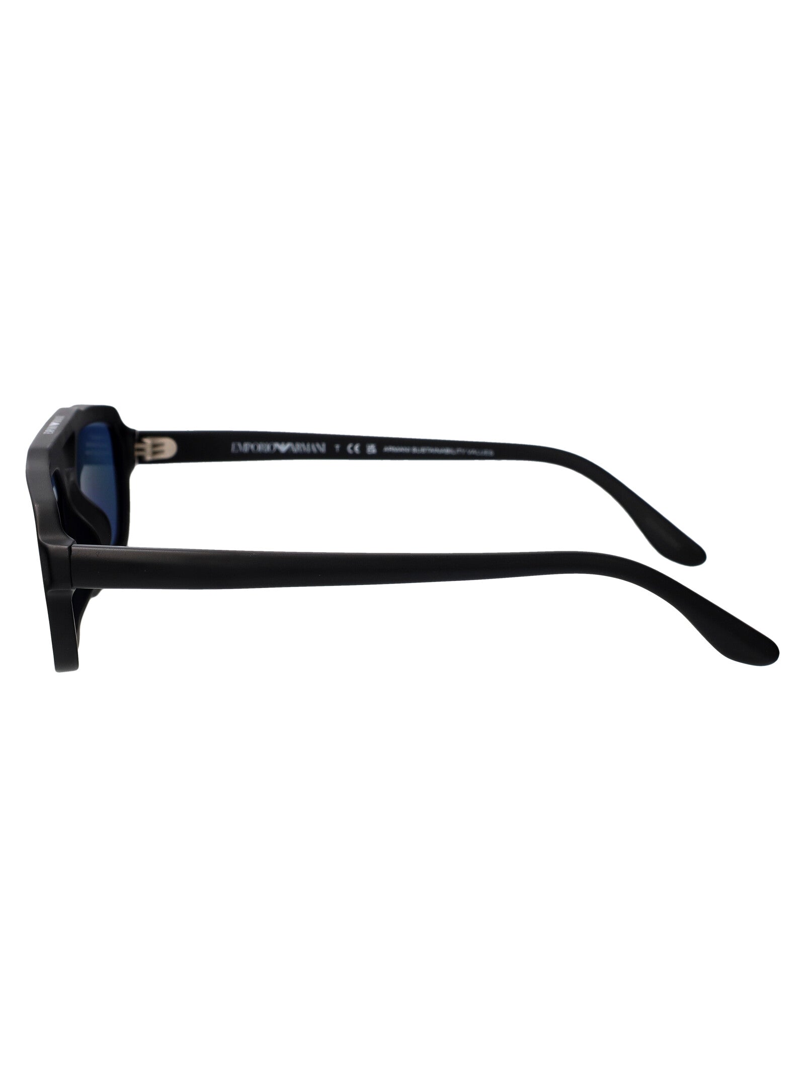 EMPORIO ARMANI Matte Acetate Men's Sunglasses