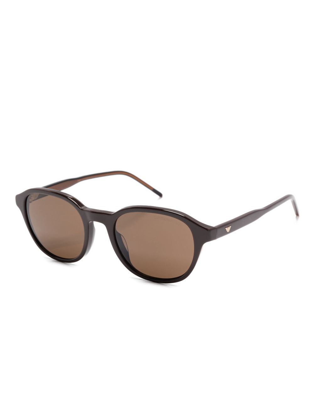 EMPORIO ARMANI Stylish Tinted Sunglasses with Logo Detail for Men