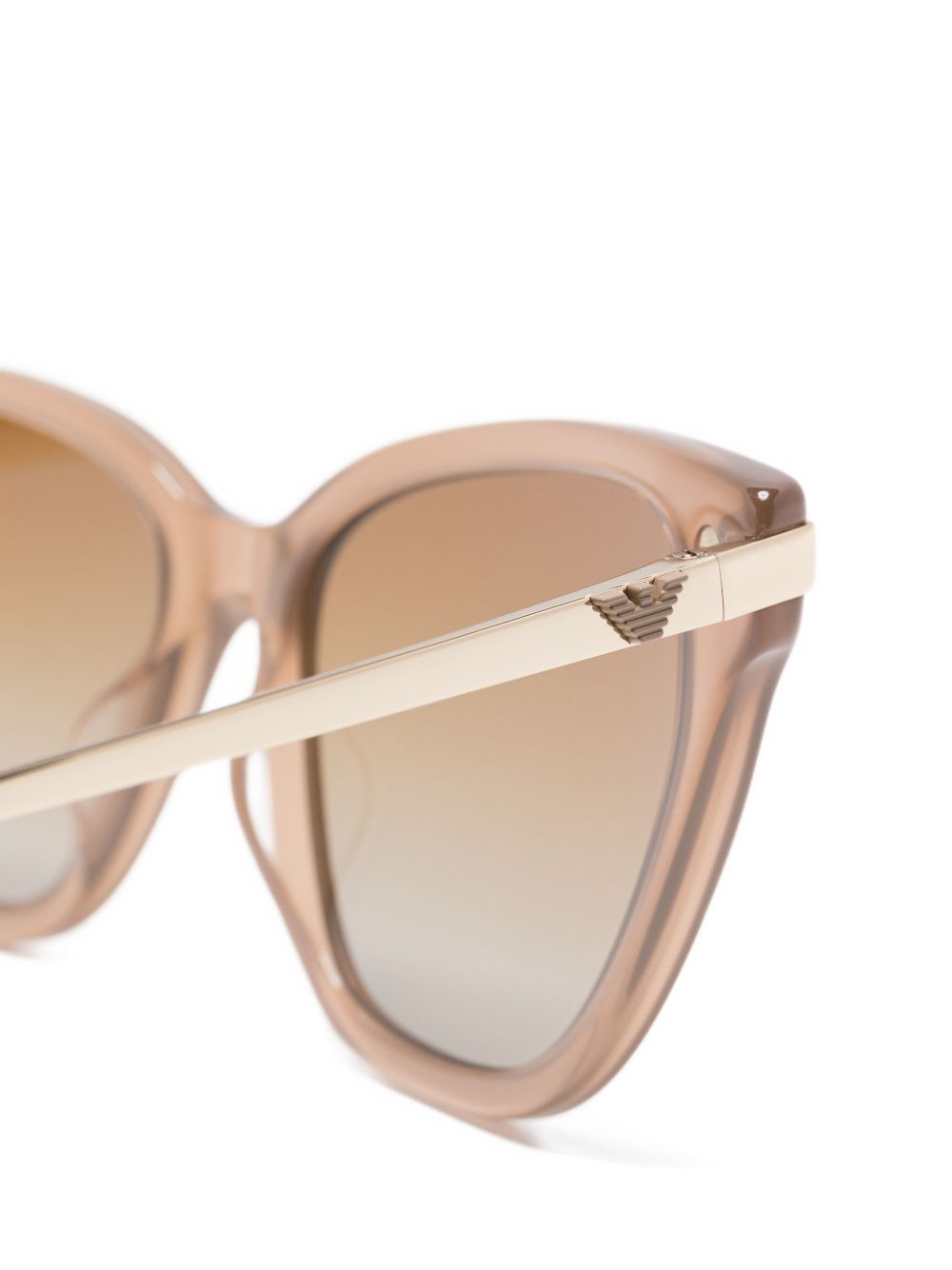 EMPORIO ARMANI Cat-Eye Sunglasses with Gradient Lenses