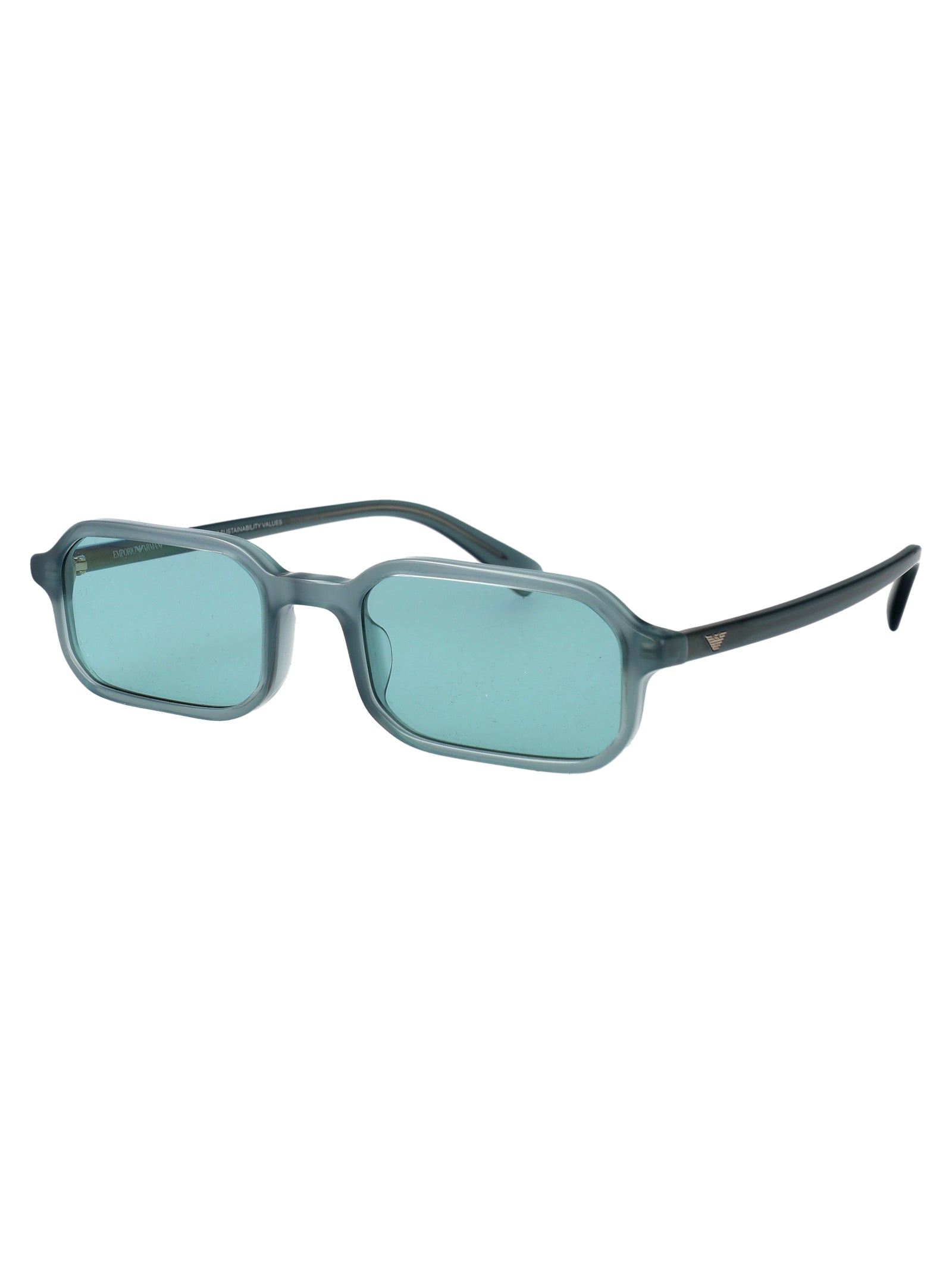 EMPORIO ARMANI Sleek Opal Sunglasses for Men