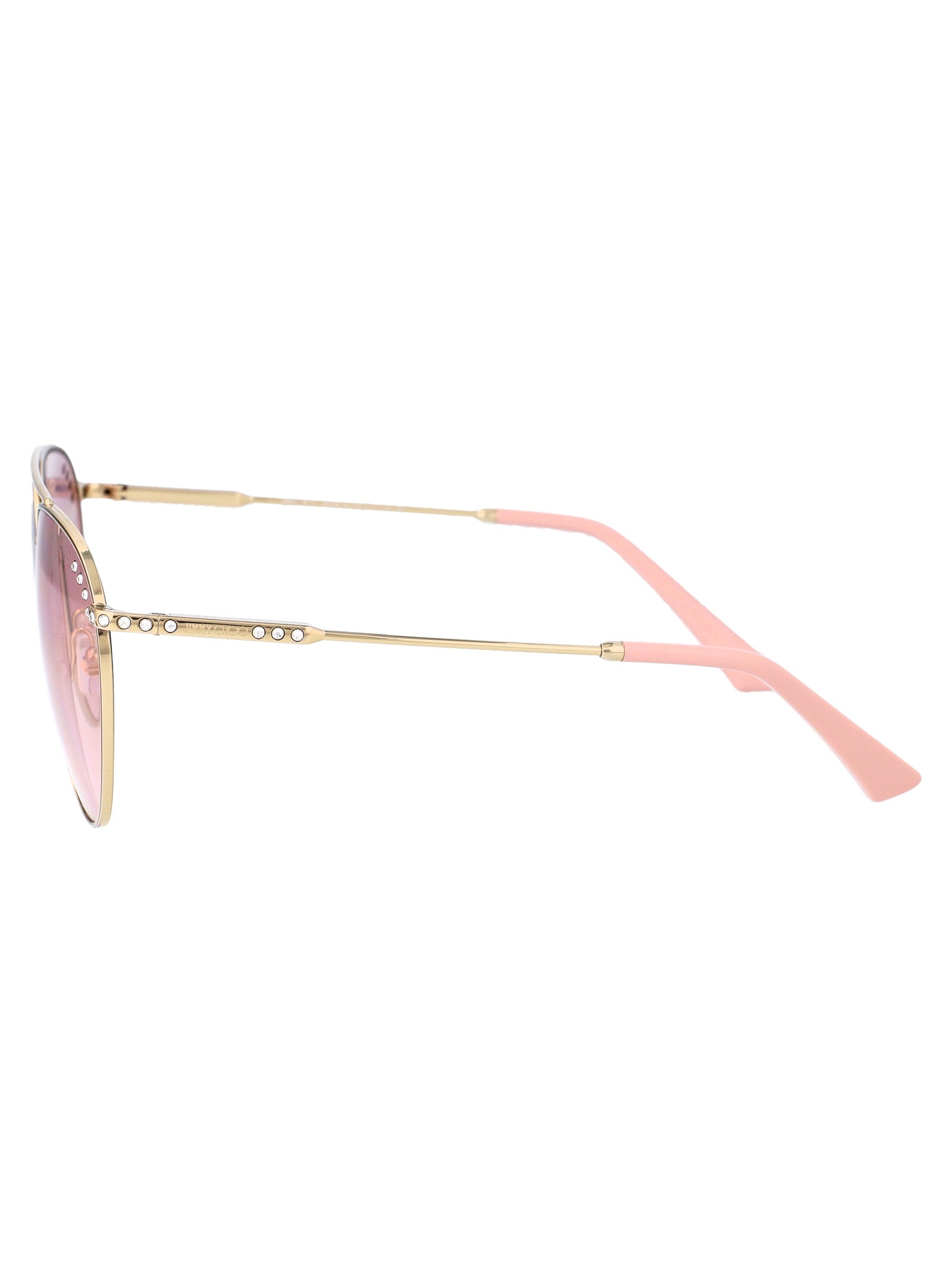 JIMMY CHOO Sleek Steel Sunglasses for Women