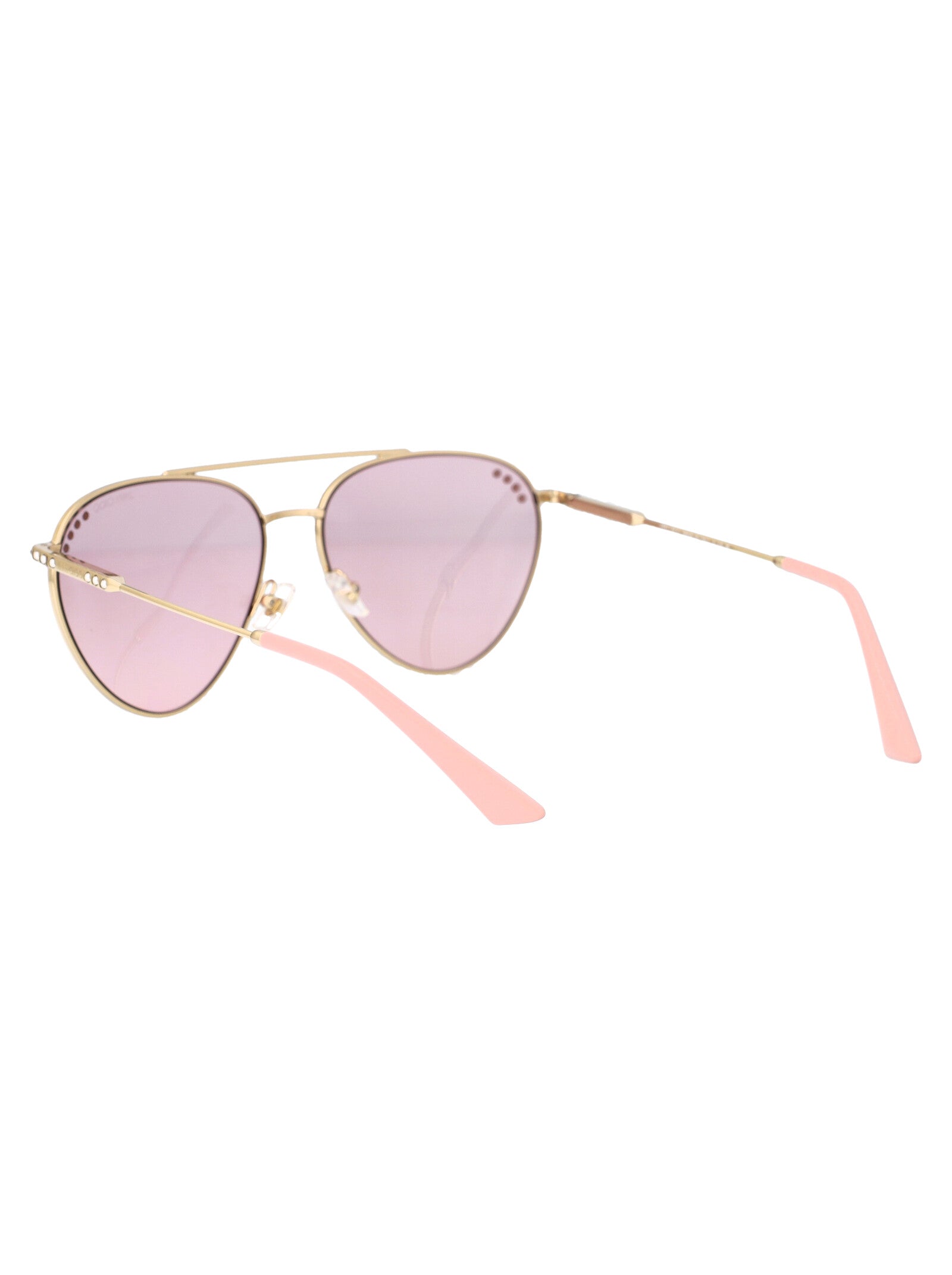 JIMMY CHOO Sleek Steel Sunglasses for Women