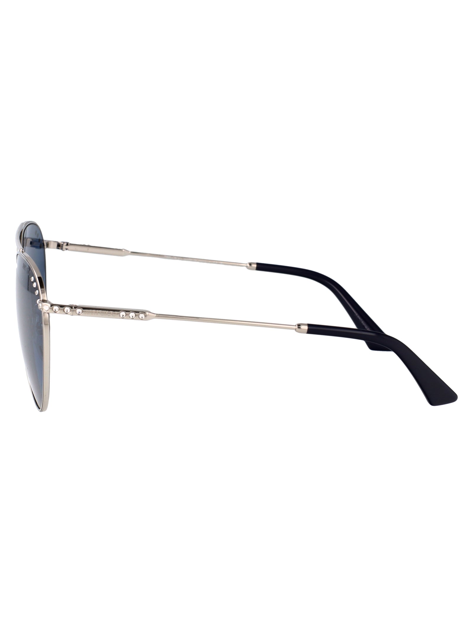 JIMMY CHOO Argento Steel Sunglasses for Women - SS25 Collection