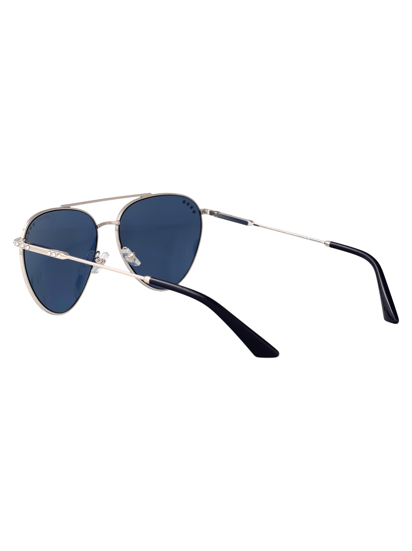 JIMMY CHOO Argento Steel Sunglasses for Women - SS25 Collection