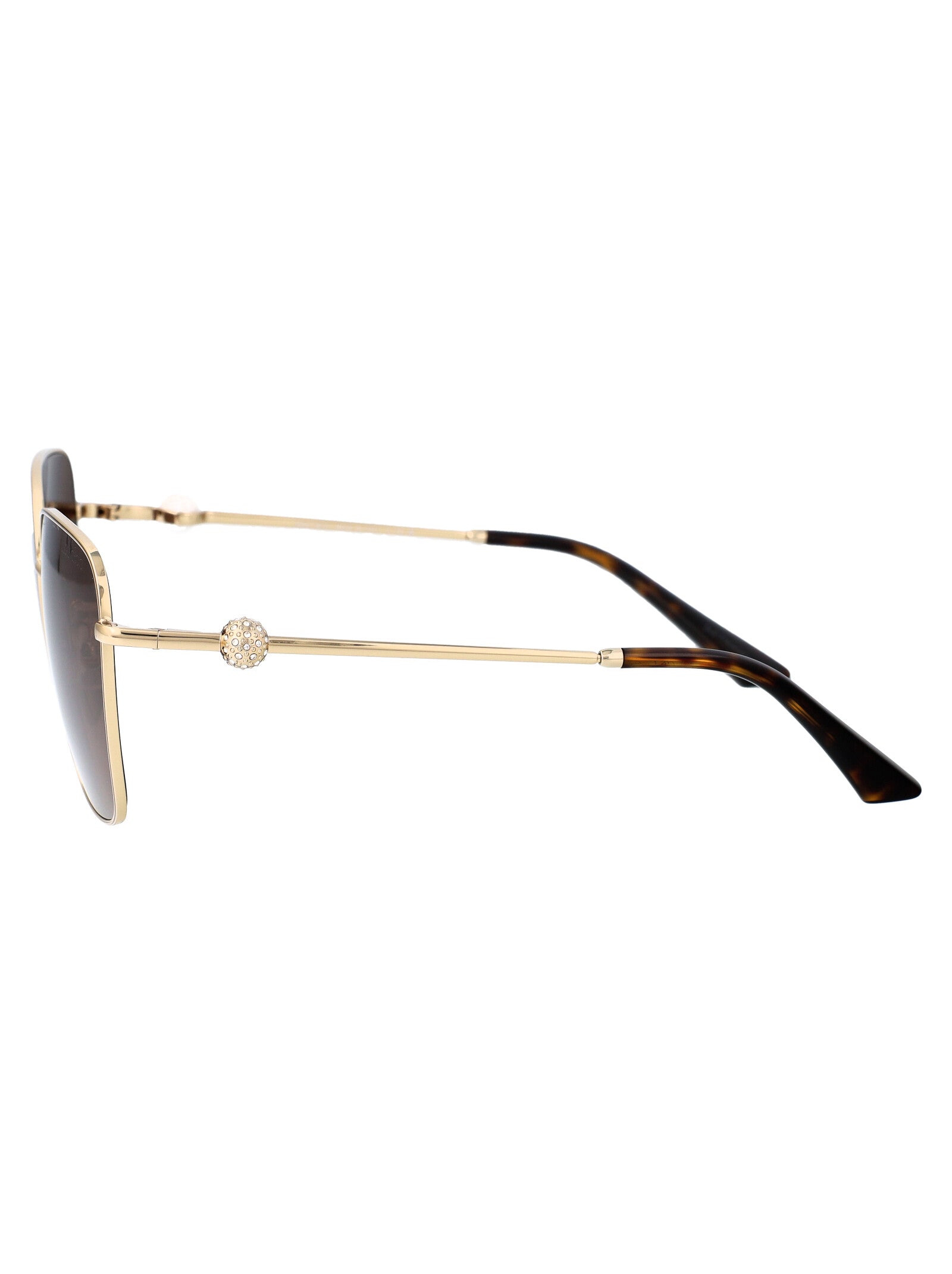 JIMMY CHOO Metal Round Sunglasses for Women