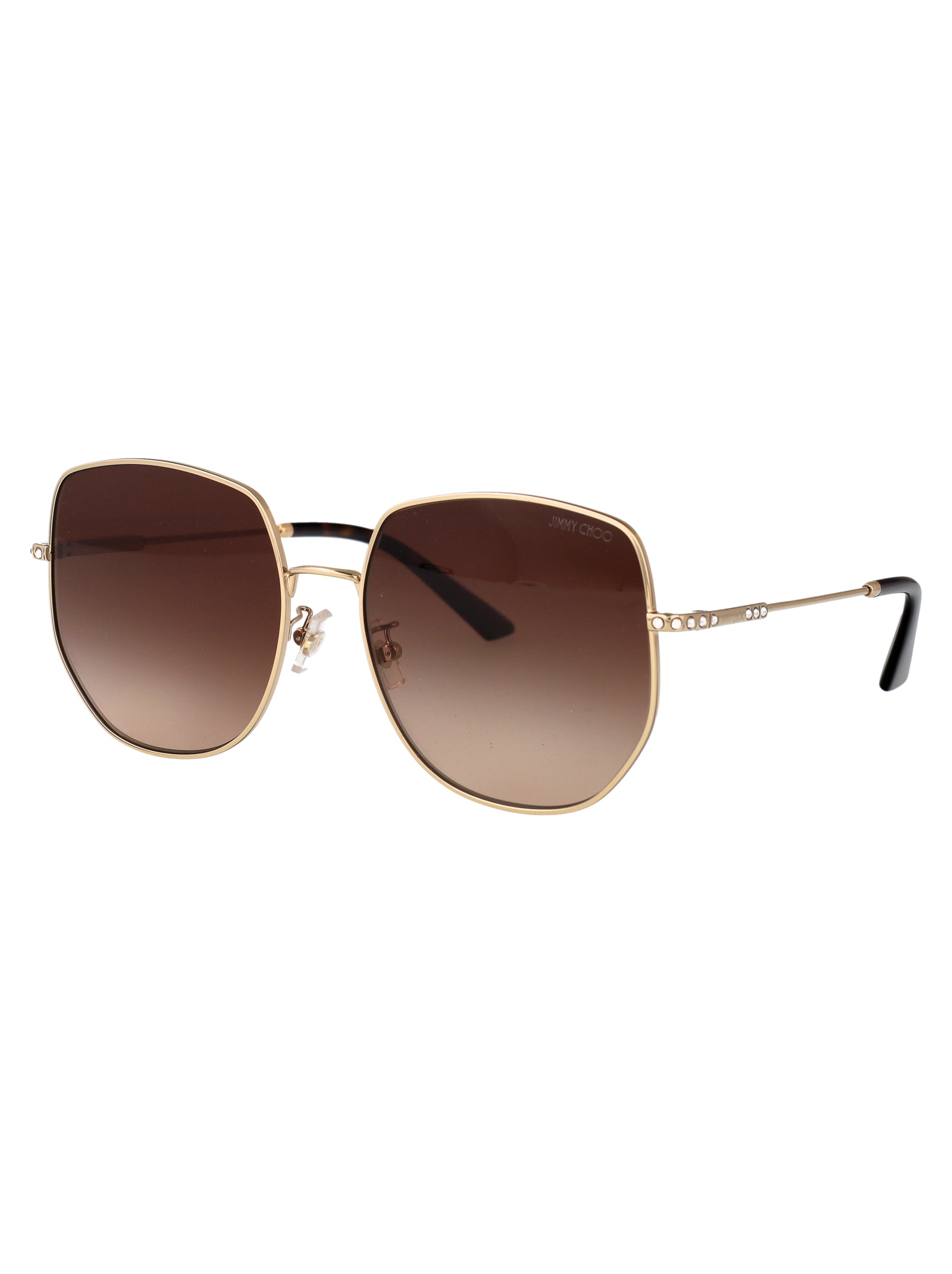 JIMMY CHOO Elegant Steel Sunglasses for Women - SS25 Collection
