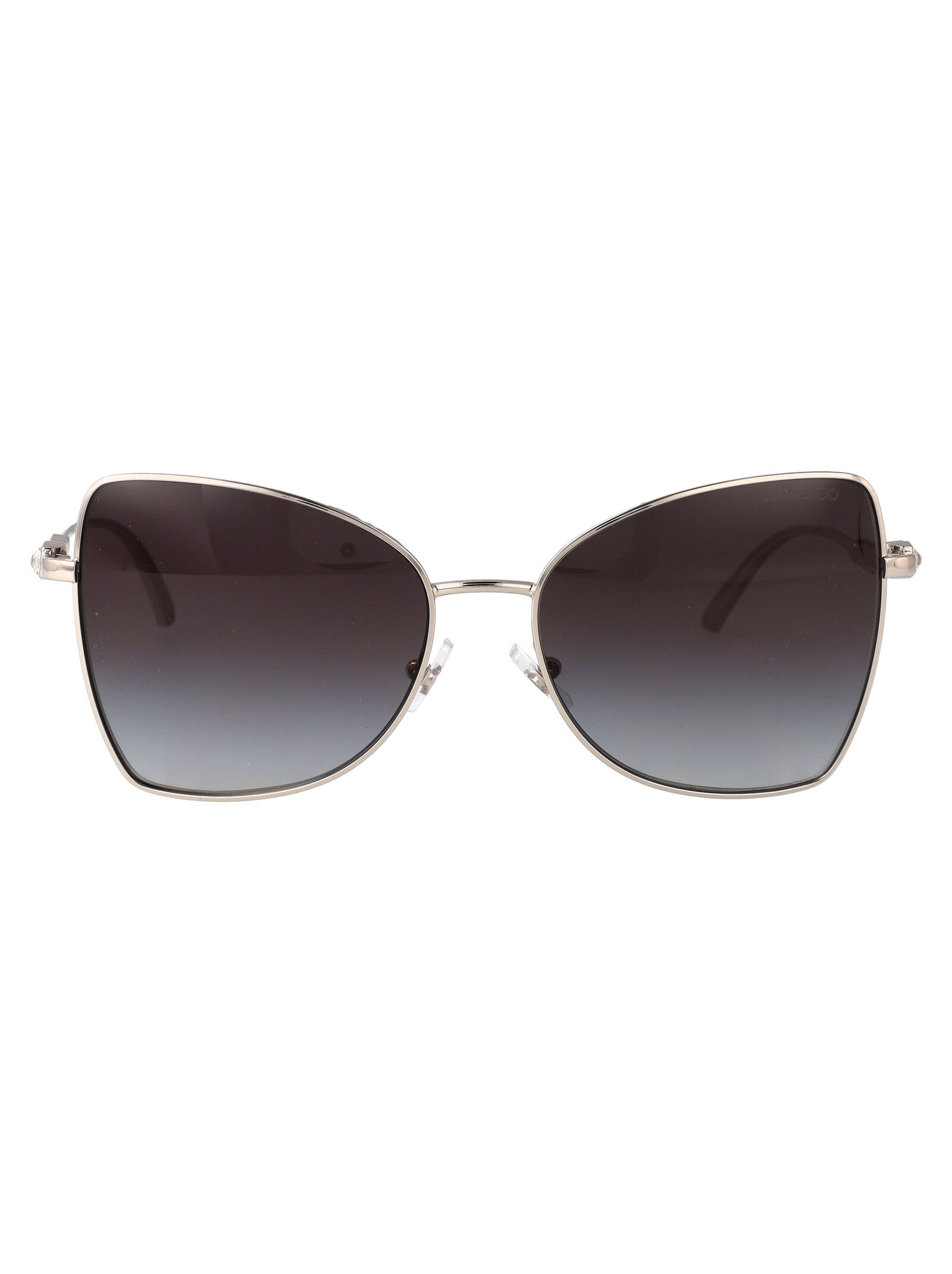 JIMMY CHOO Stylish Steel Sunglasses for Women - Perfect for SS25