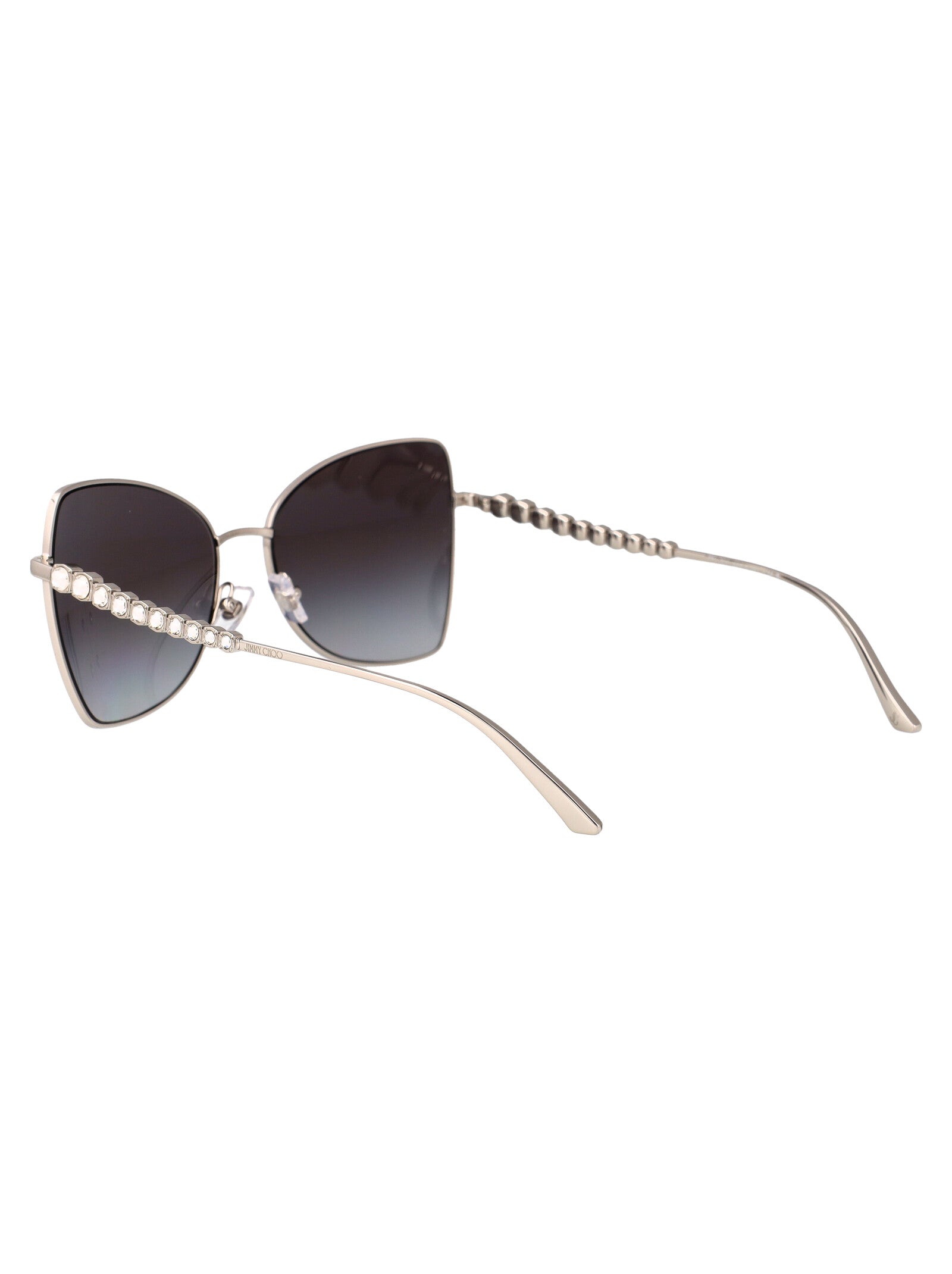 JIMMY CHOO Stylish Steel Sunglasses for Women - Perfect for SS25