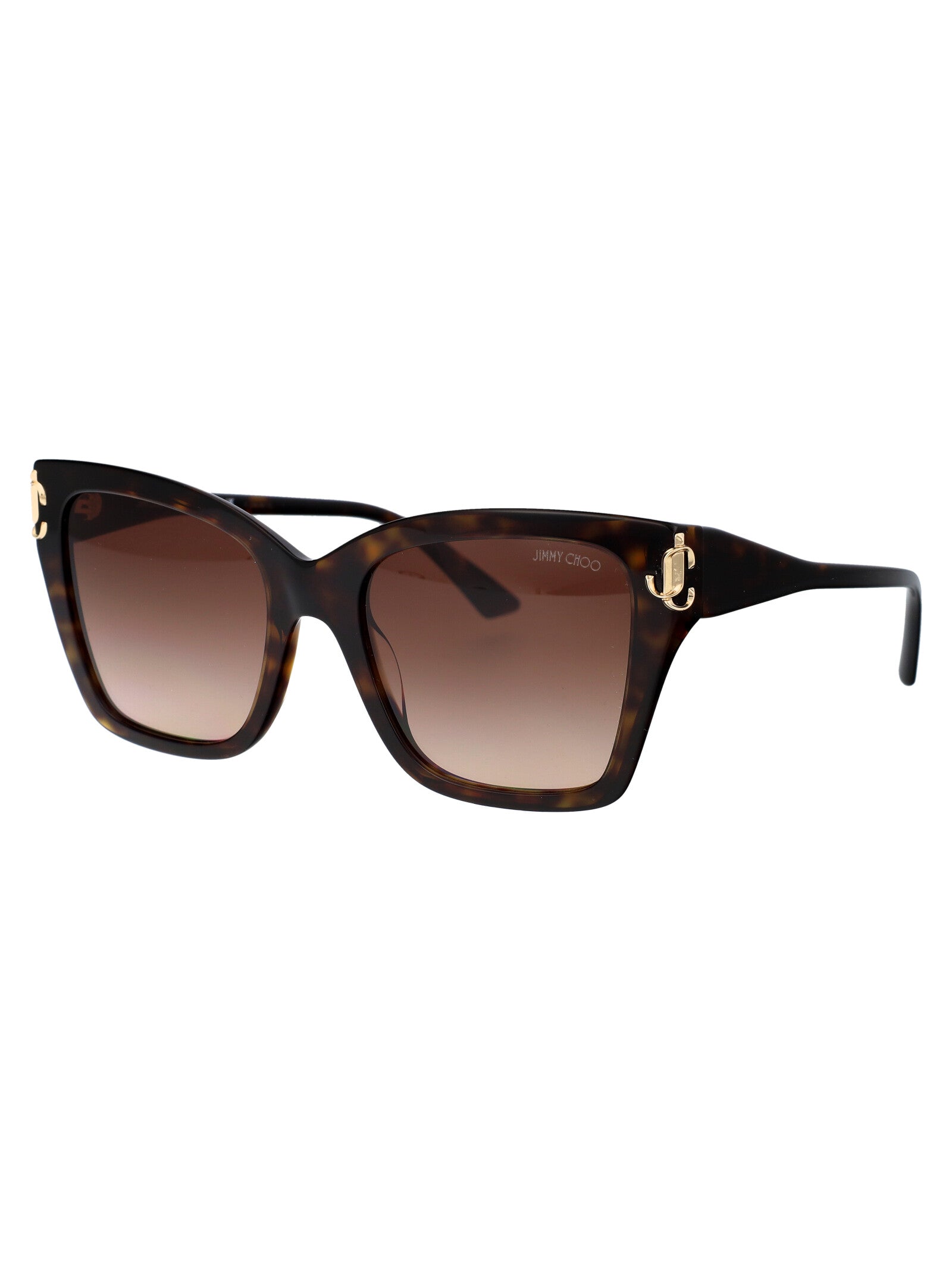 JIMMY CHOO Havana Acetate Sunglasses for Women