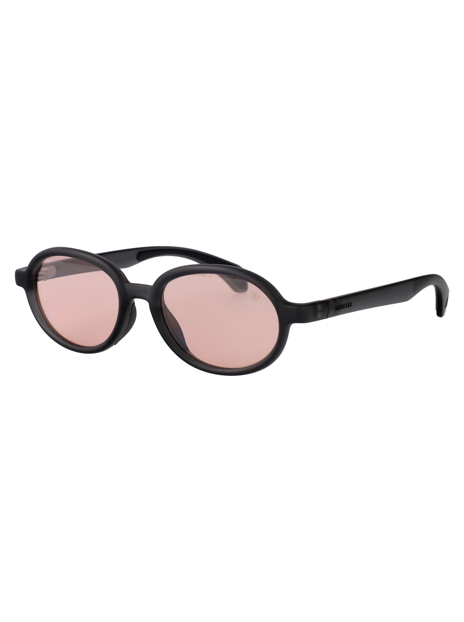 MONCLER Matte Transparent Injectate Sunglasses