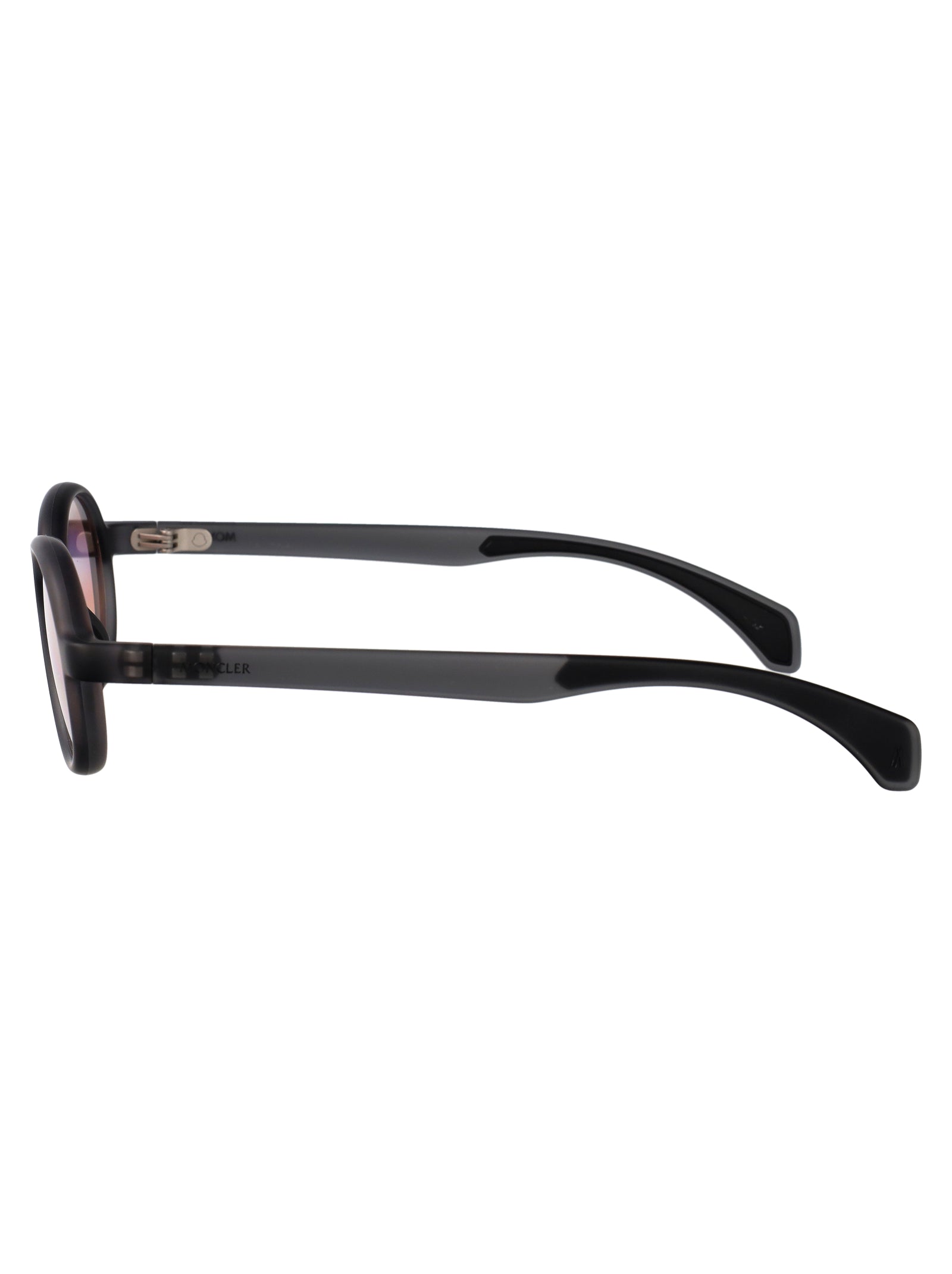 MONCLER Matte Transparent Injectate Sunglasses