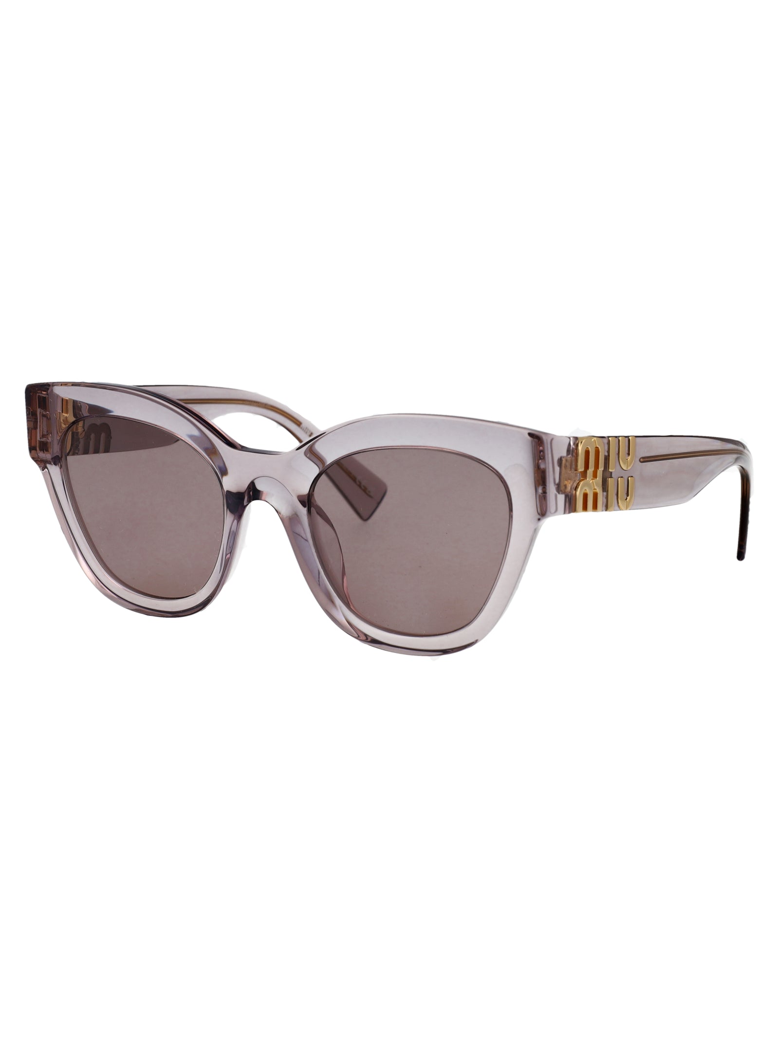 MIU MIU Translucent Acetate Sunglasses for Women
