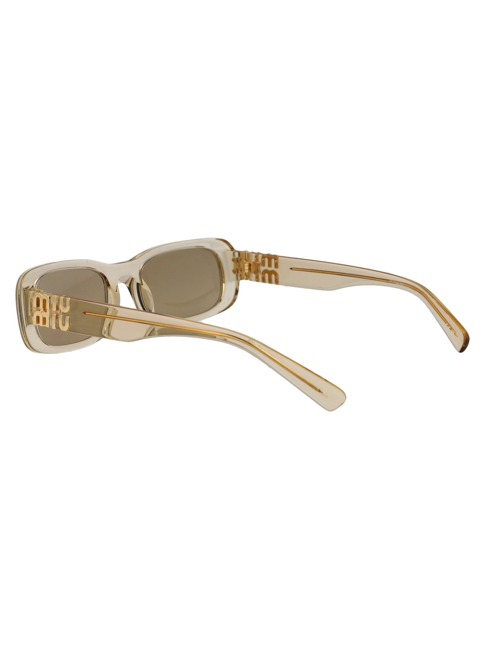 MIU MIU Transparent Acetate Sunglasses for Women