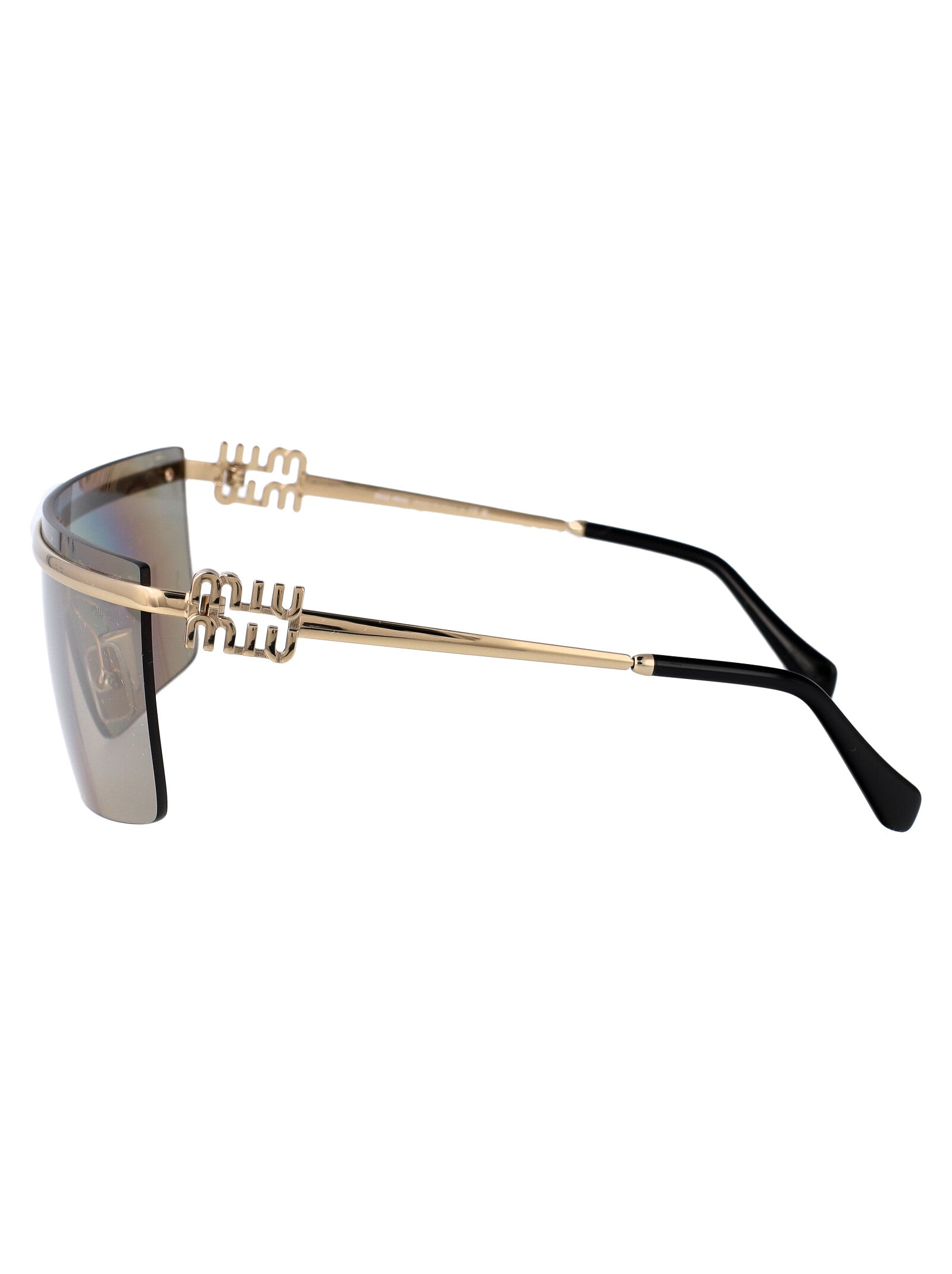 MIU MIU Metallic Sunglasses for Women - SS25 Collection