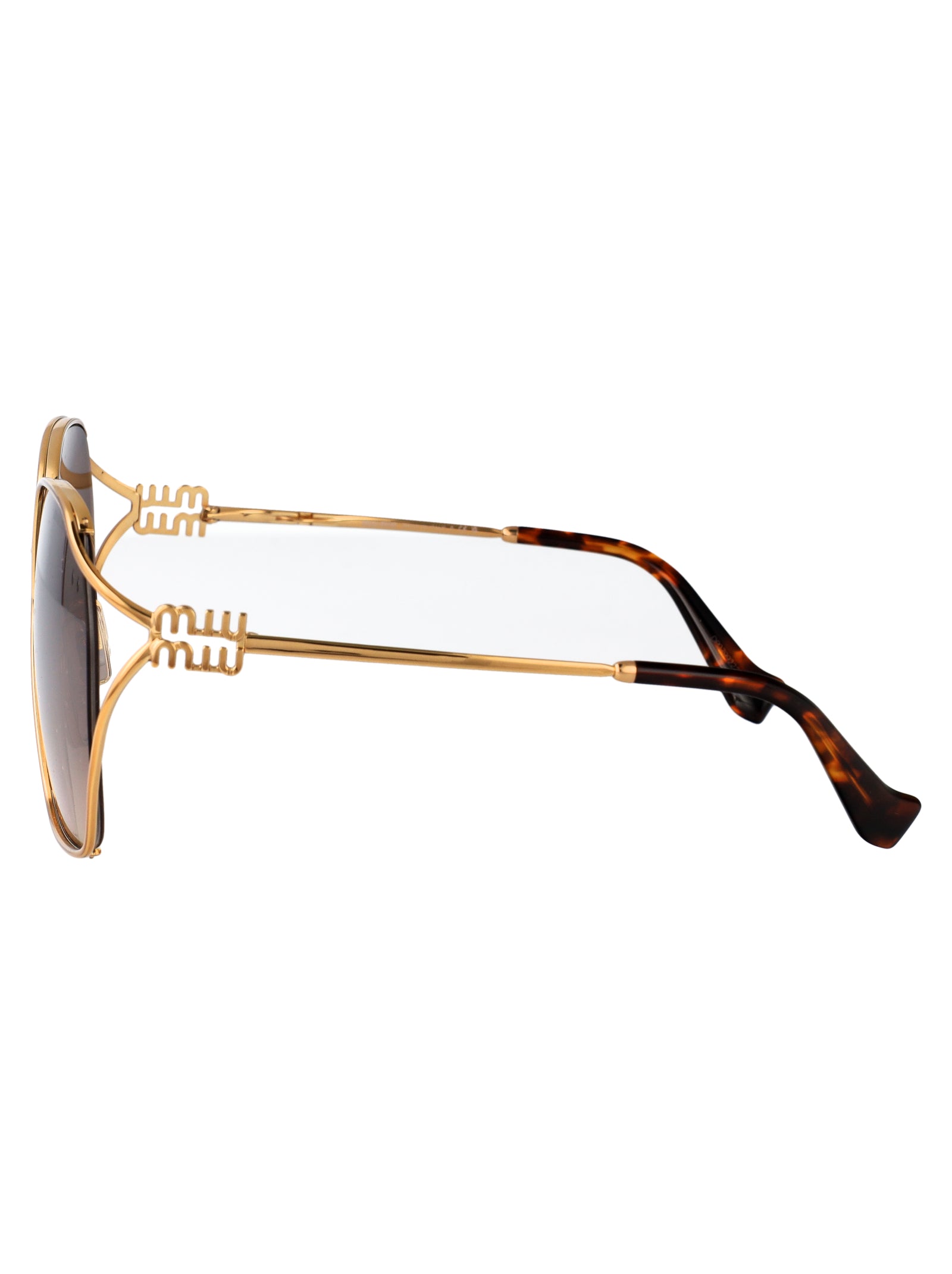 MIU MIU Ottone Metal Sunglasses 52mm - Women’s Fashion Accessory for SS25