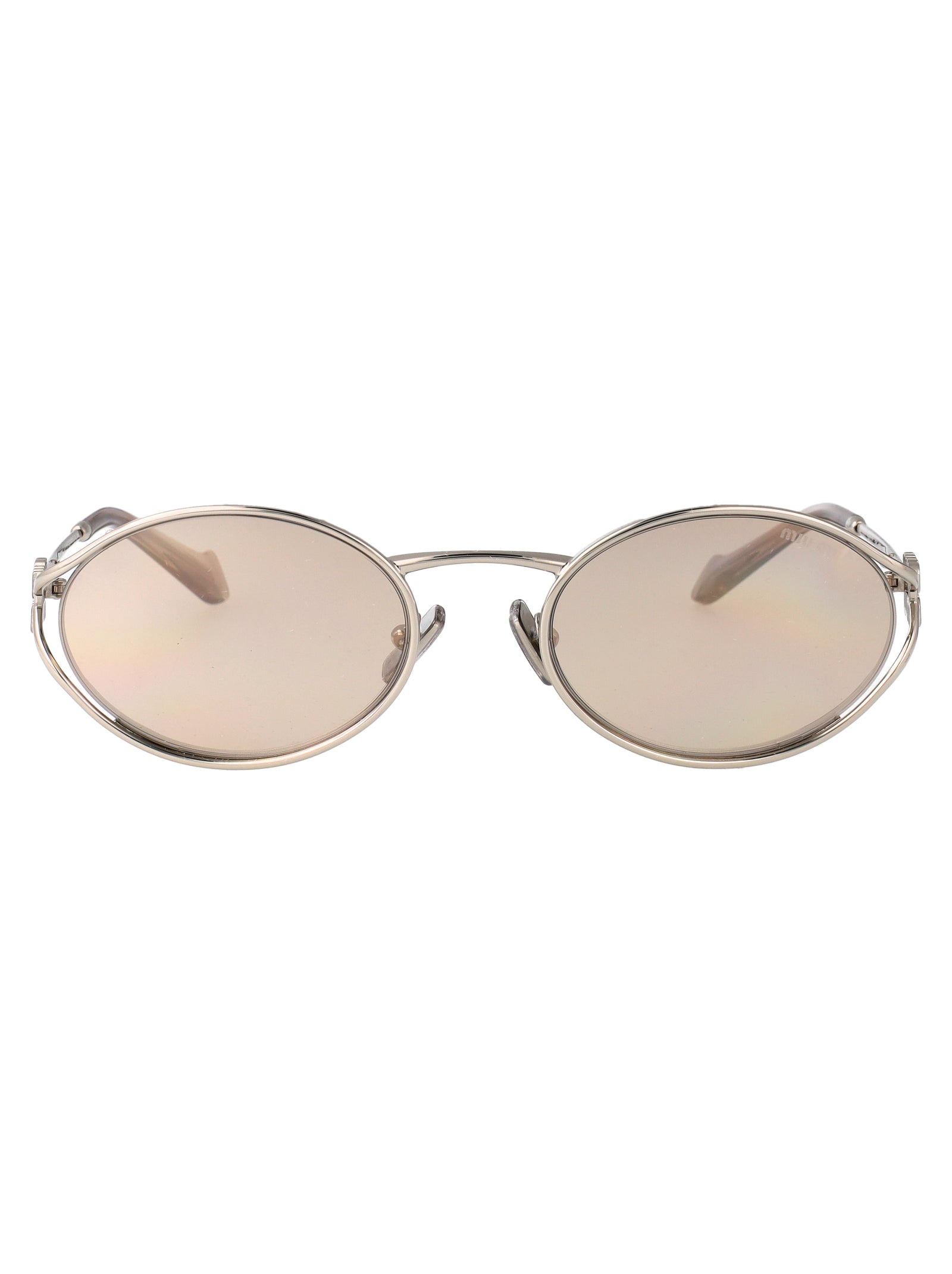 MIU MIU Stylish Metal Sunglasses for Women