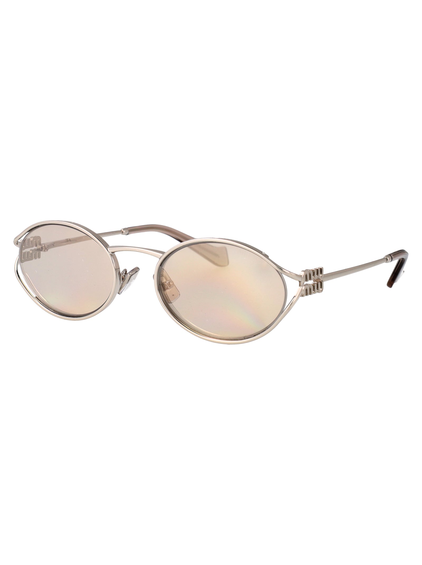 MIU MIU Stylish Metal Sunglasses for Women